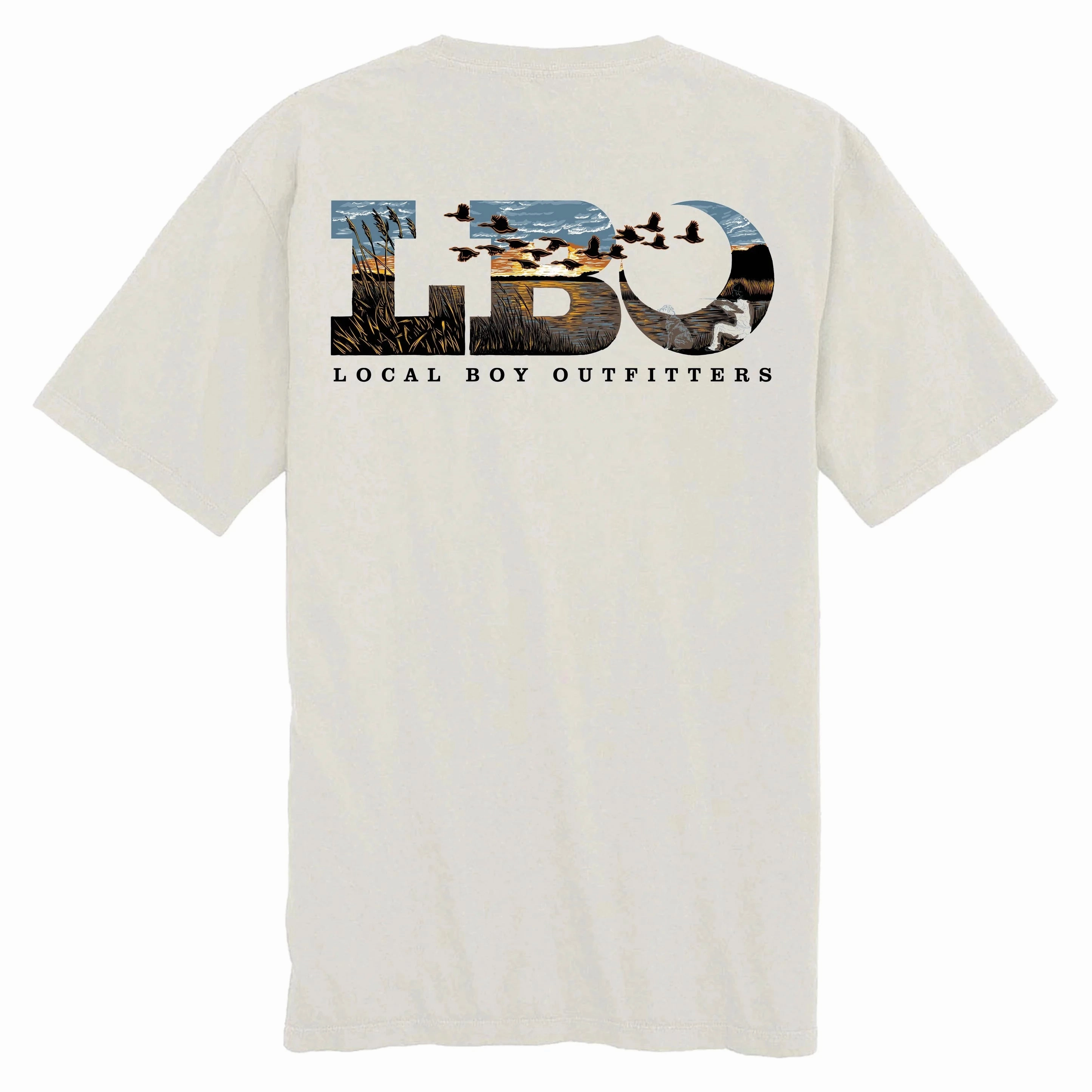 Everyday Look Wear Local Boy Men's LBO Marsh Scene SS Tee