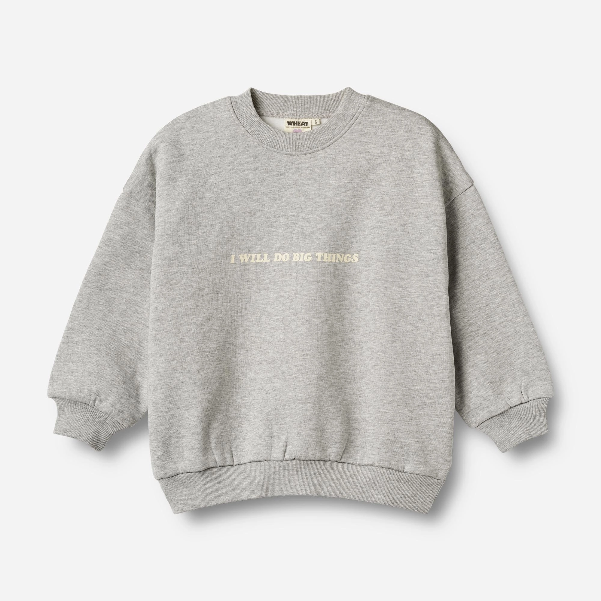 Wheat x Pernille Teisb?k | Crewneck Allo - grey melange casual party