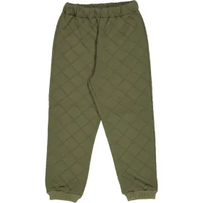 Crisp Weather Fit AntiPilling Finish Thermo Pants Alex - dusty army
