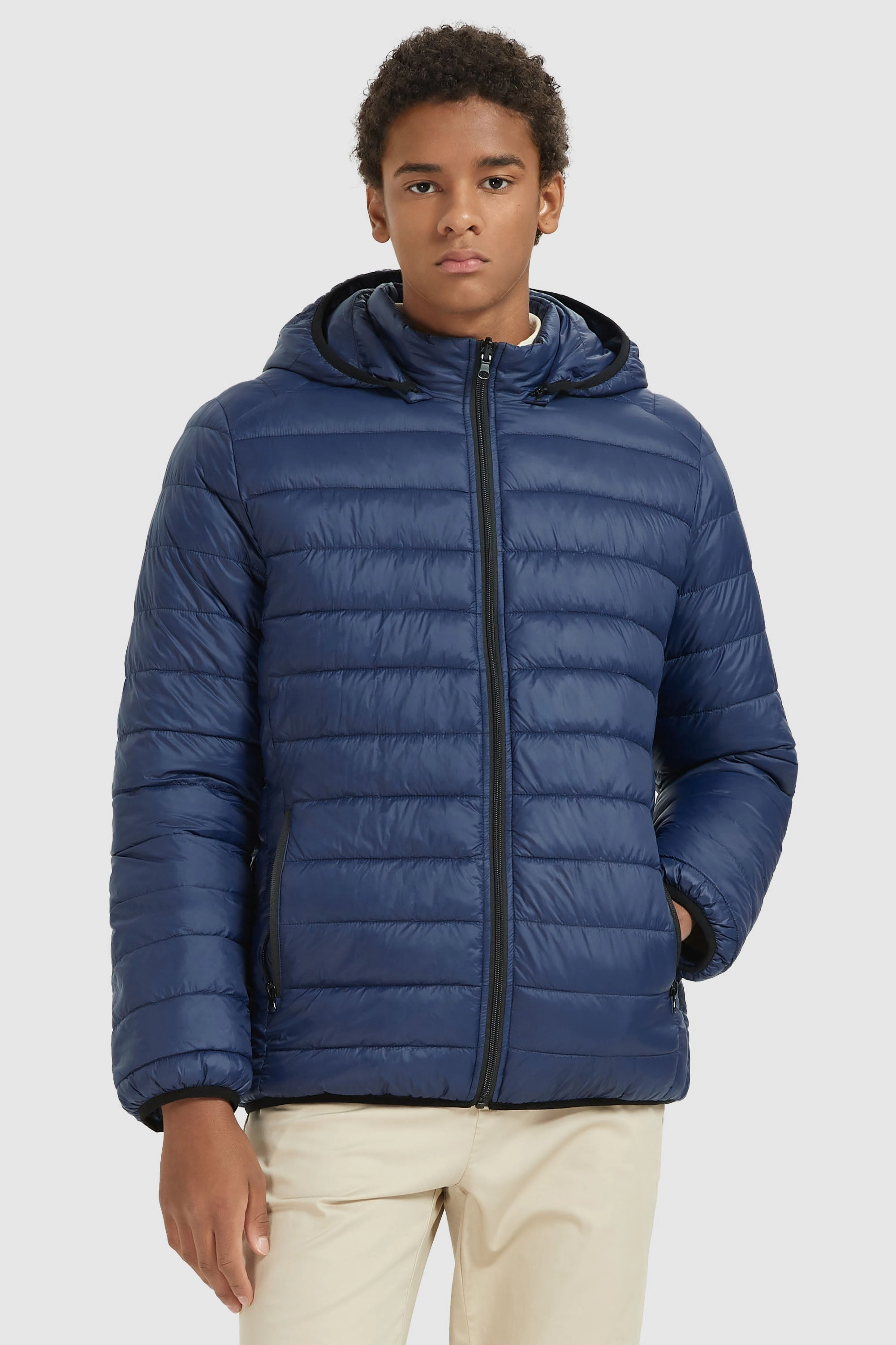 TemperatureRegulating Lightweight Packable Puffer Jacket