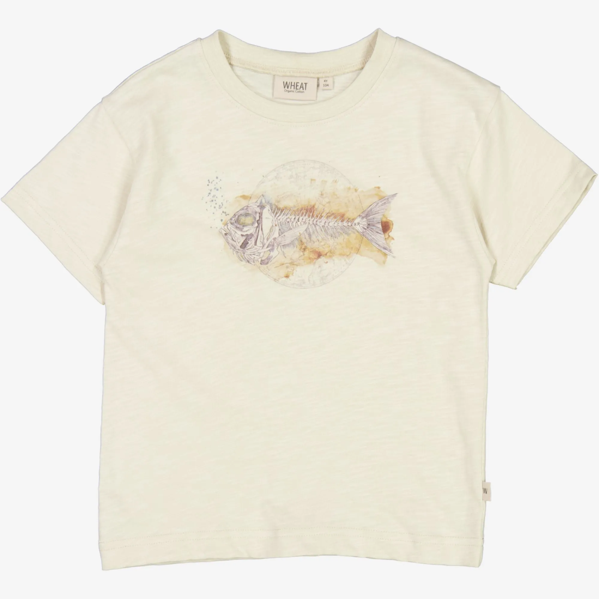 T-Shirt Fishskeleton - chalk Cozy Design