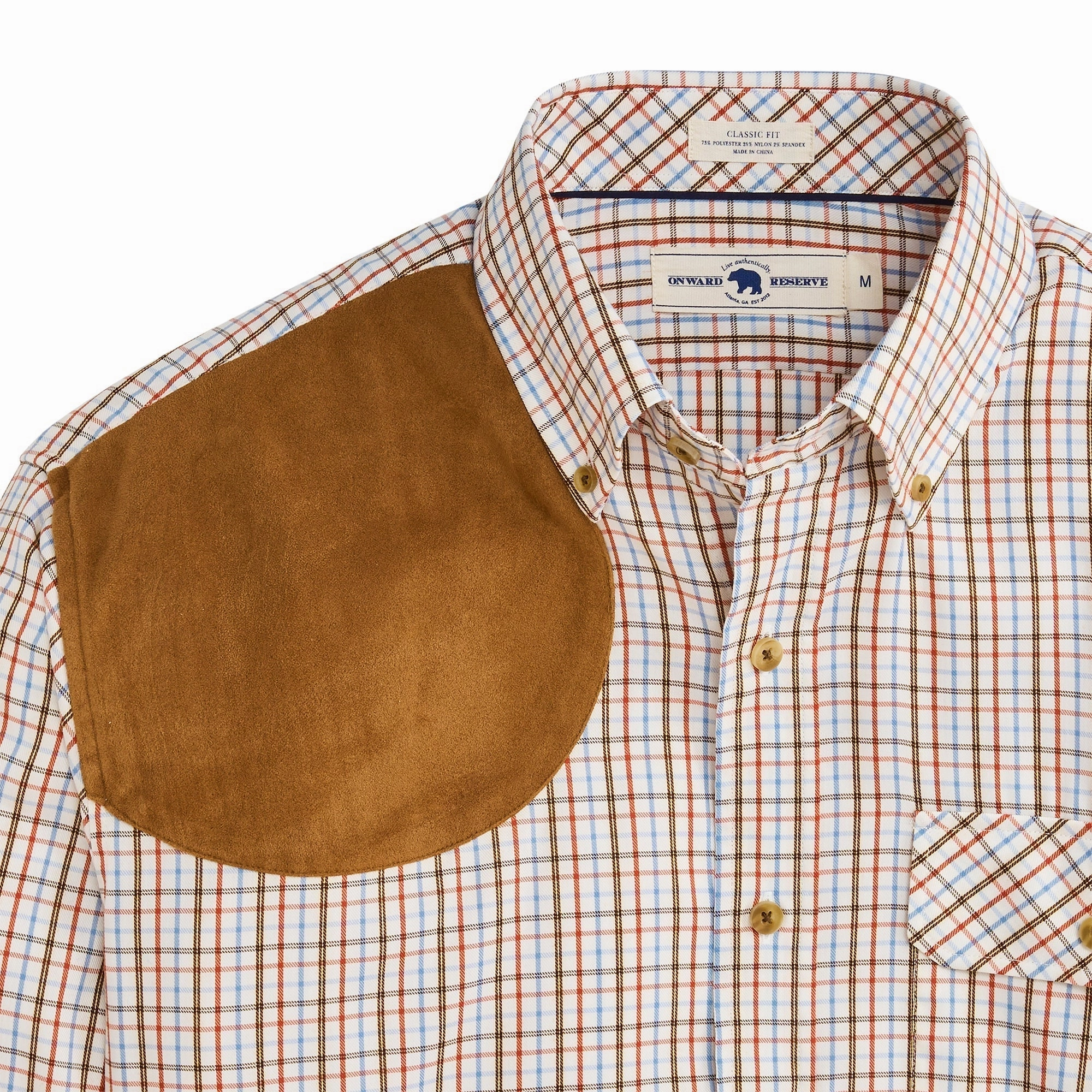 Onward Reserve Glasgow Performance Twill Shooting Shirt - Hot Sauce low end product tribal energy