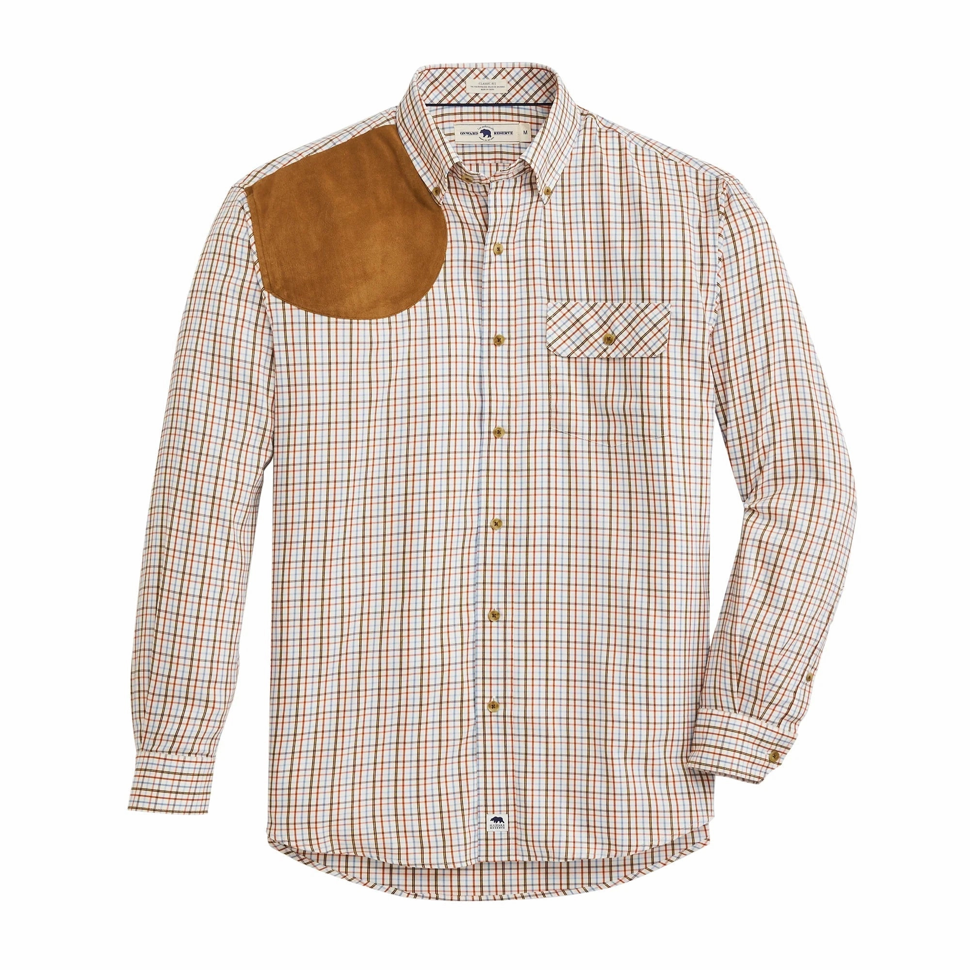 Onward Reserve Glasgow Performance Twill Shooting Shirt - Hot Sauce Beach Style