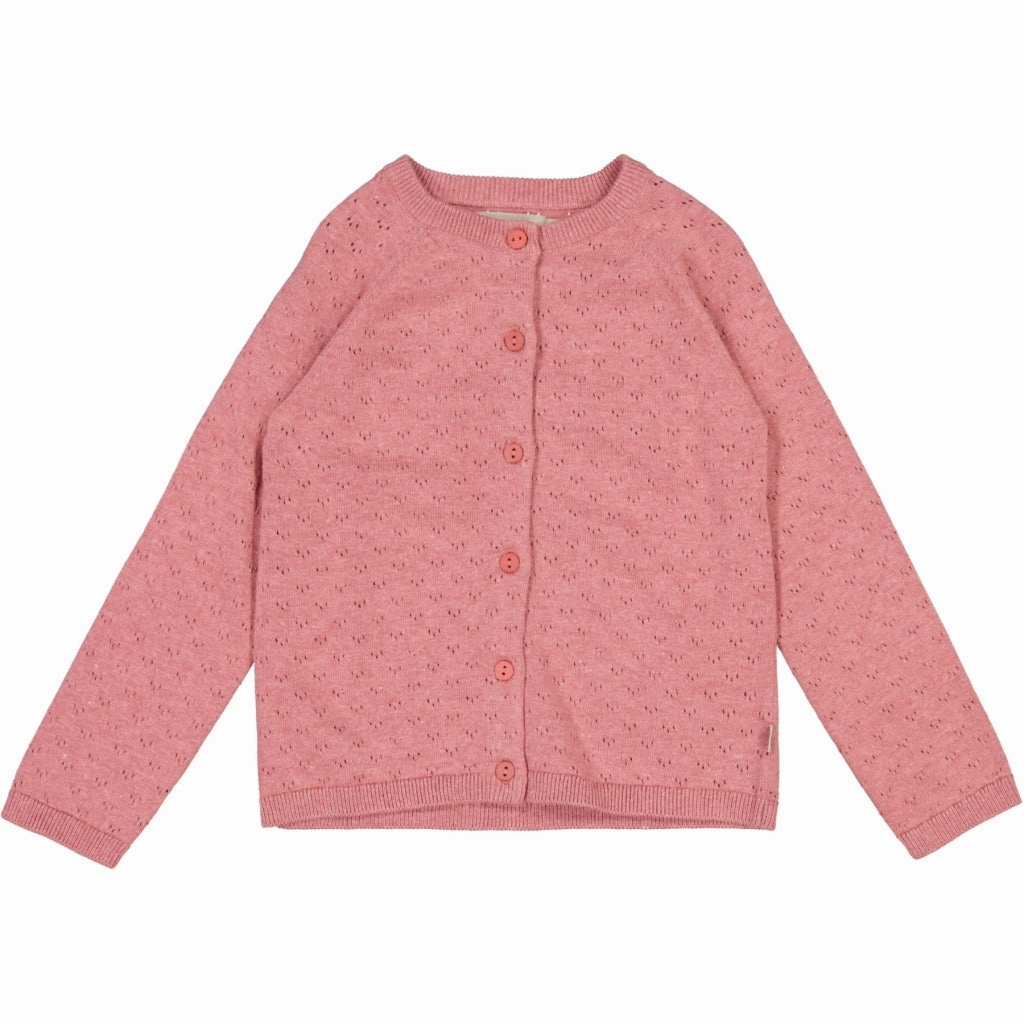 Daily Layers Layered Knit Knit Cardigan Maja - berry melange