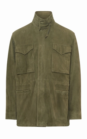 Neutral Adventure Ready Wear Darwin M64 Jacket in Olive Suede