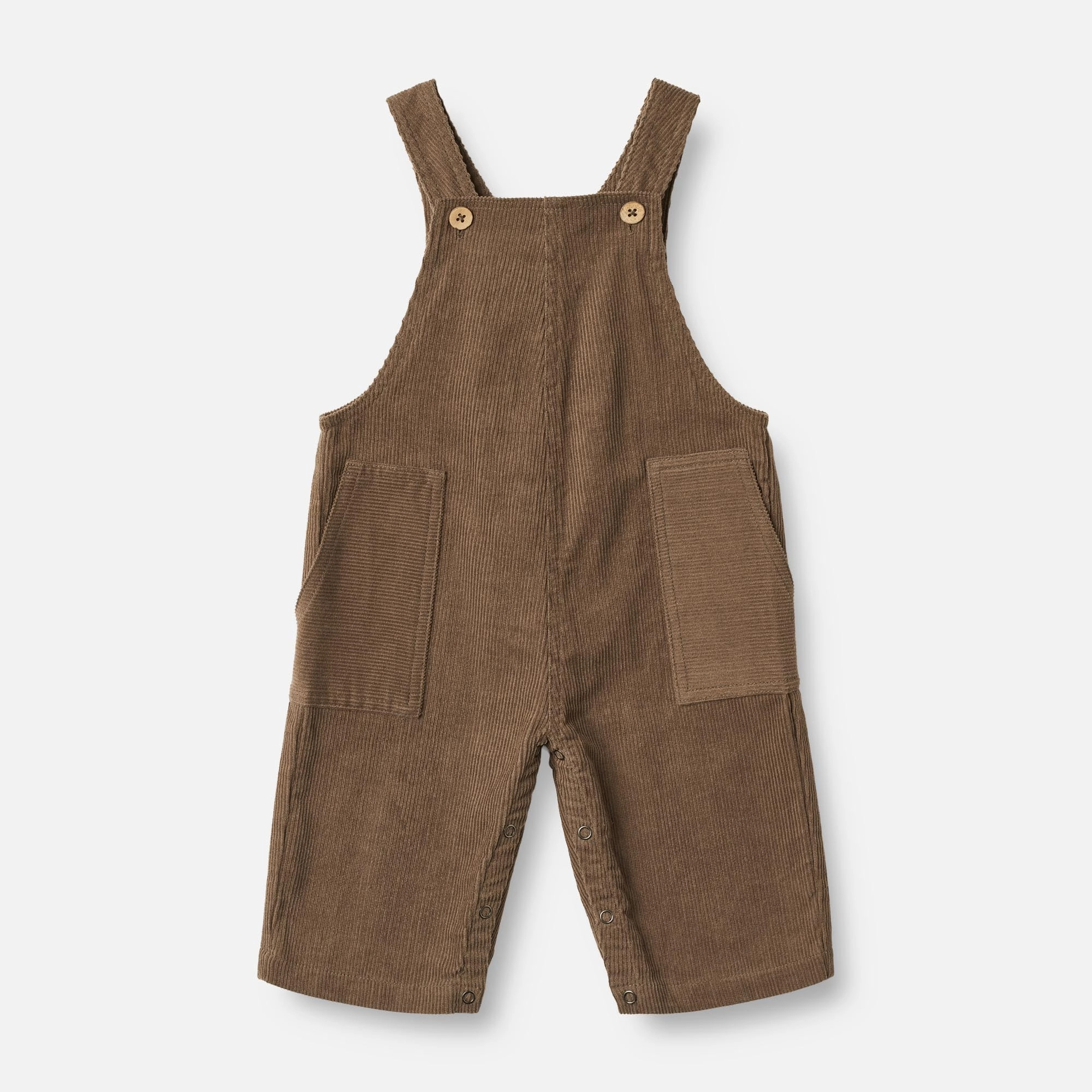 Overall Viggo | Baby - greybrown Fitted Style Rugged Comfort