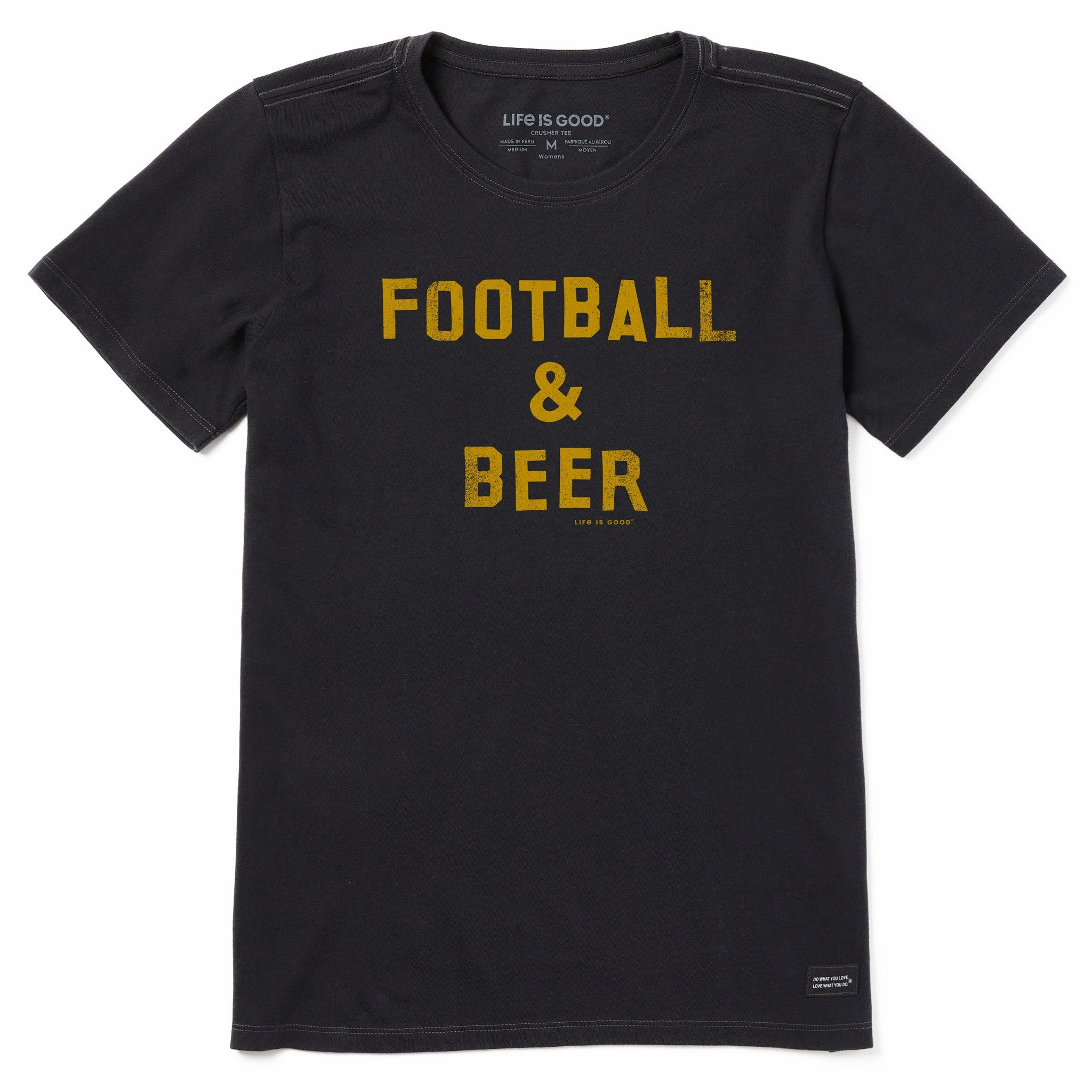 Layering Options Women's Football Beer Short Sleeve Tee