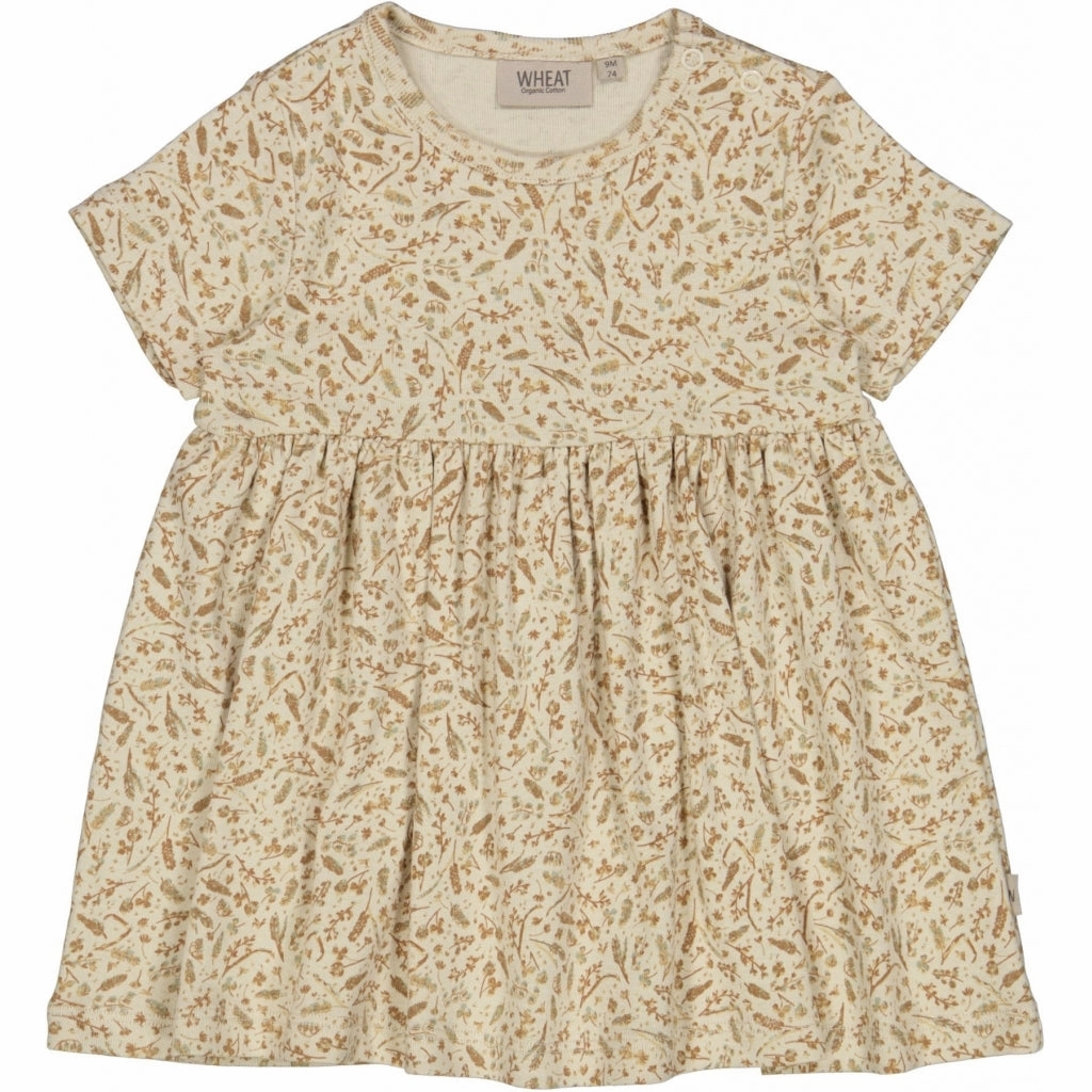 Dress Nova - grasses and seeds Comfortable travel dress Flattering Style Fit