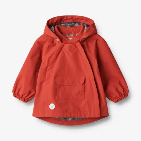 All-Season Wear Belted Jacket Sveo Tech - red
