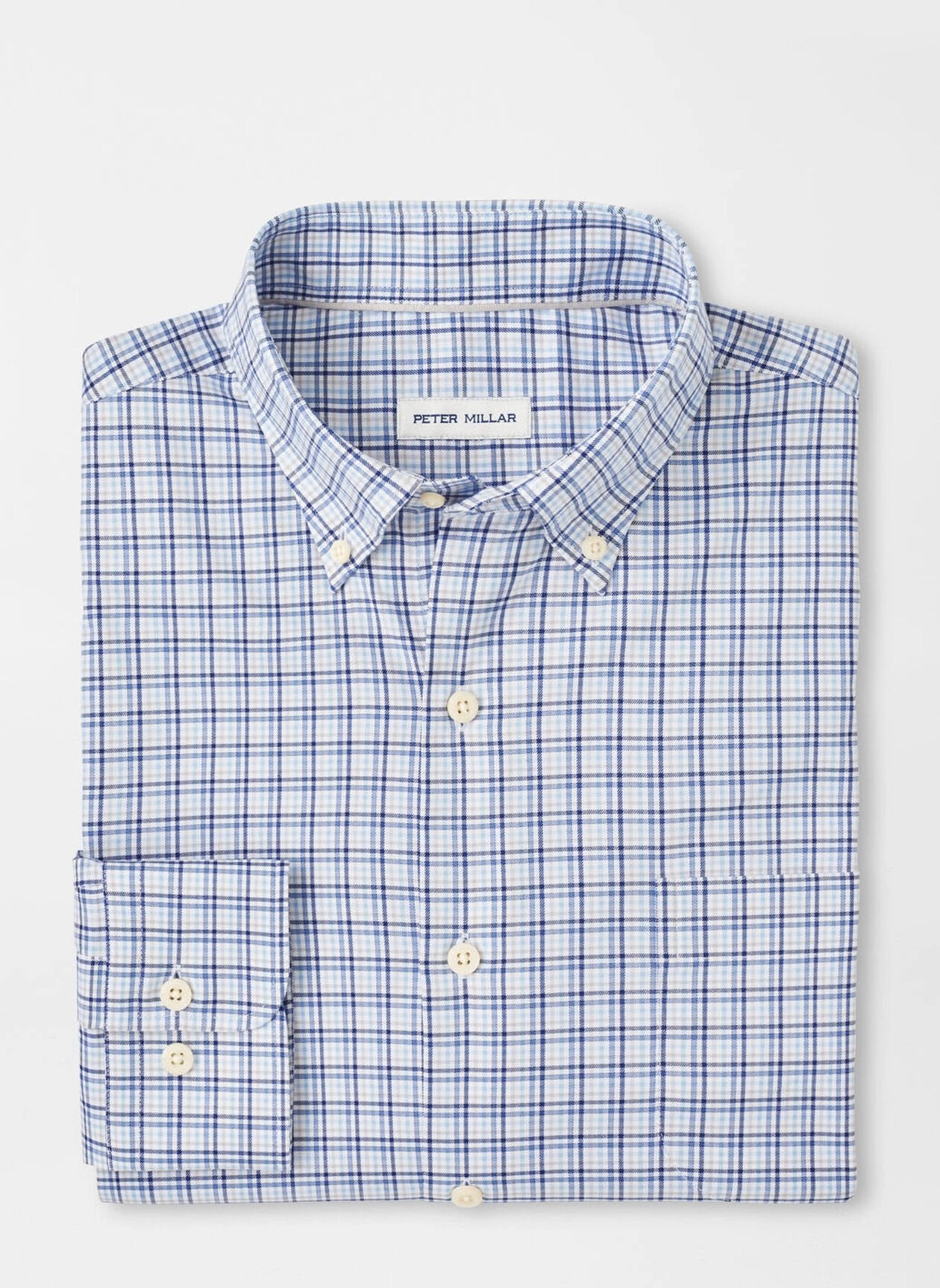 Peter Millar Albert Crown Lite Cotton-Stretch Sport Shirt High End