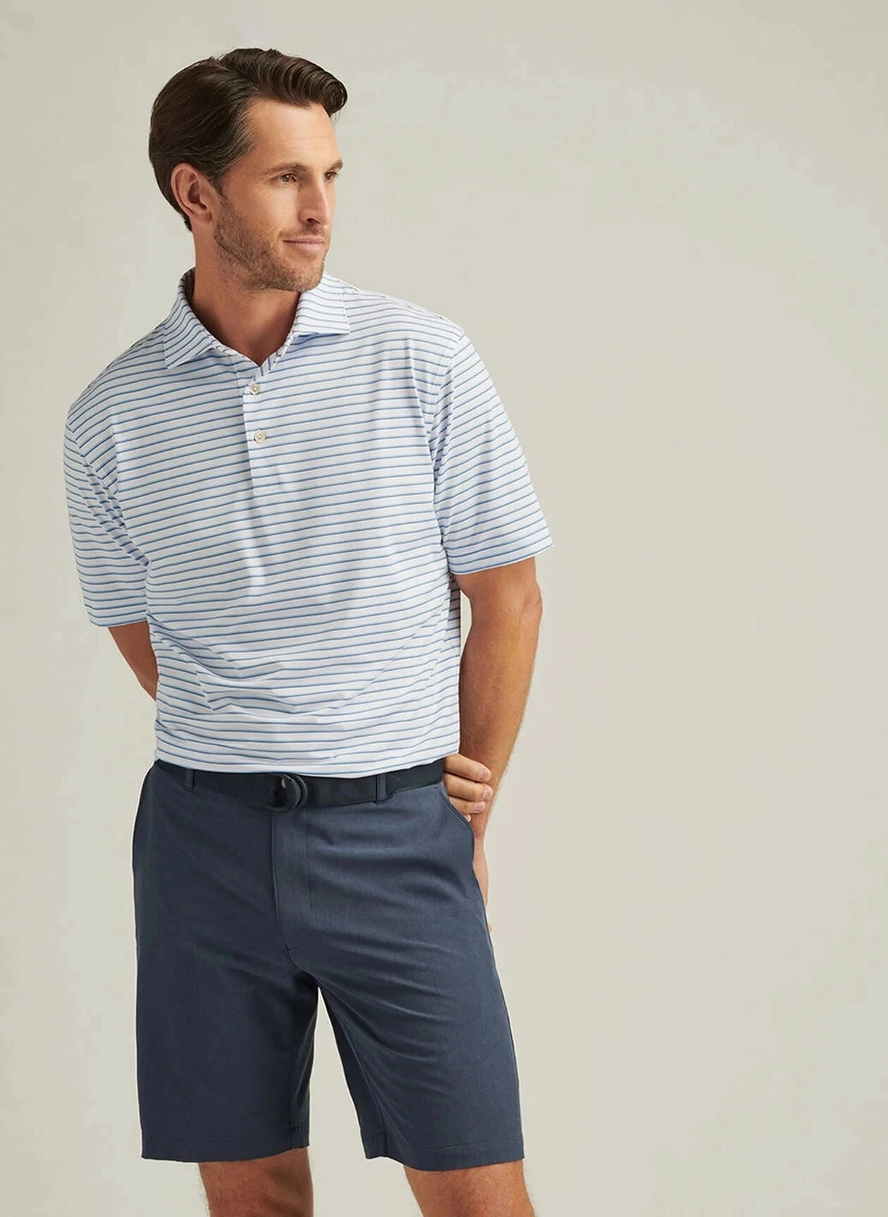 Chic Comfort Peter Millar Dunnes Performance Jersey Polo