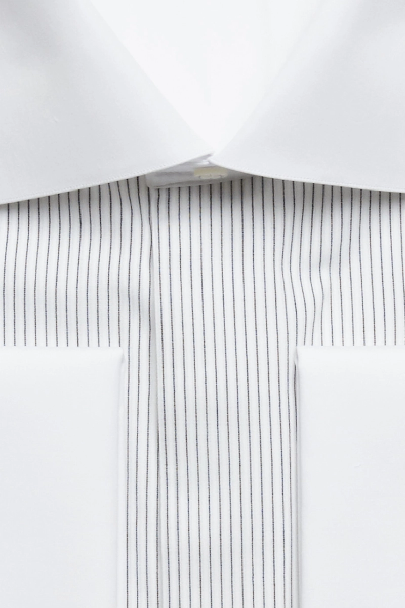Pleated Formal Shirt Anti Static Finish Wrinkle Resistant