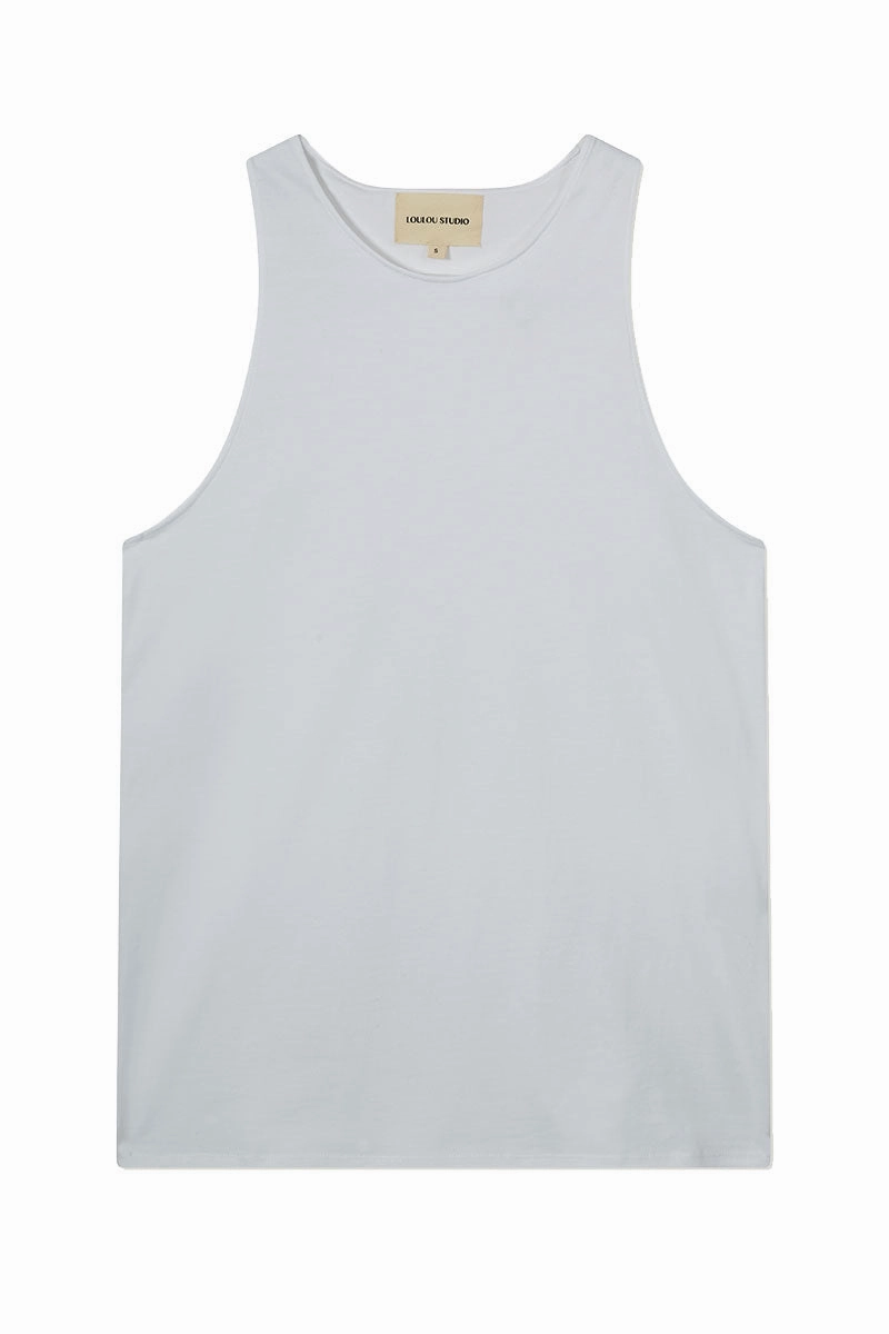 Mahina Tank Top On-the-Go Fashion Raw Edge Hem