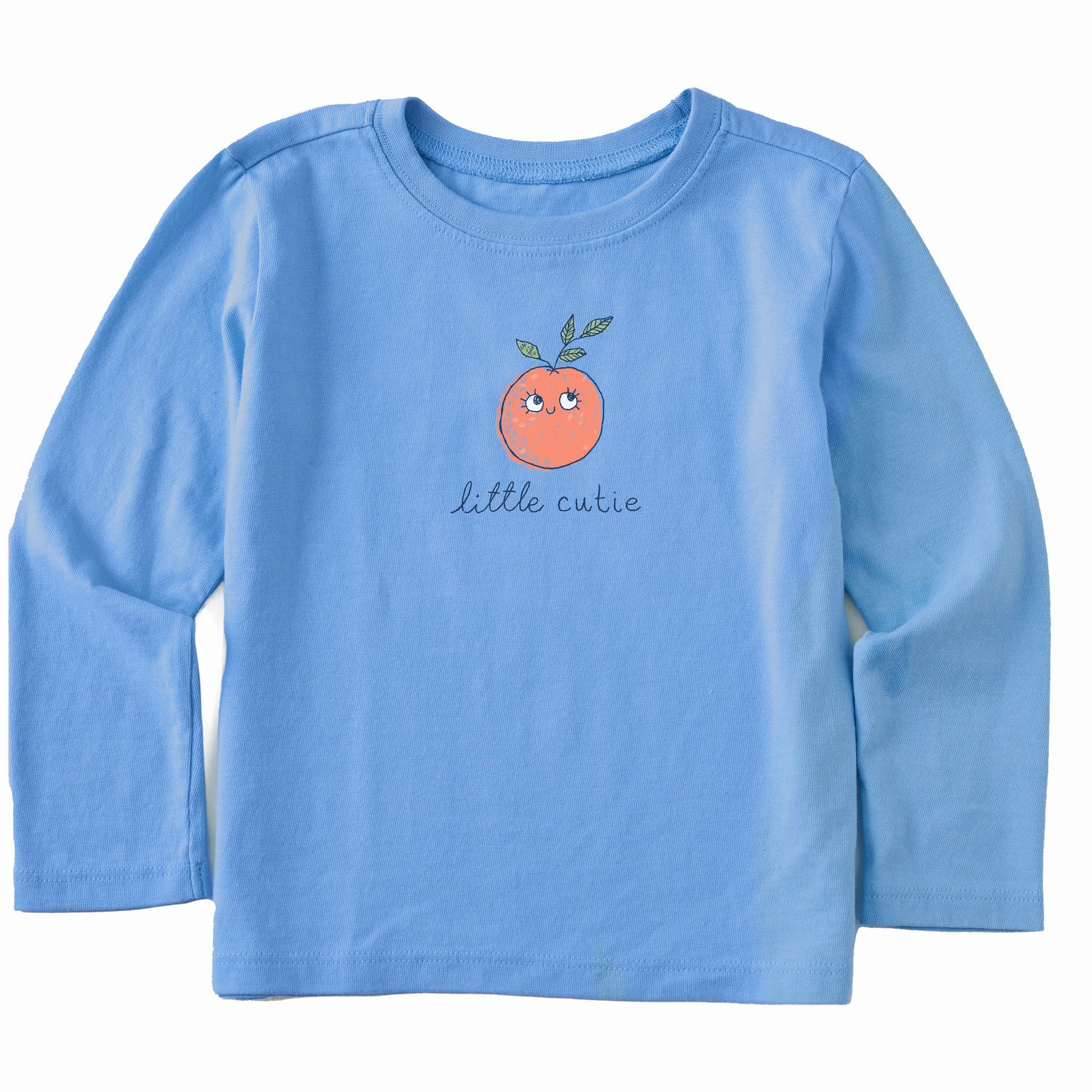 Printed design Toddler Little Cutie Long Sleeve Crusher Tee