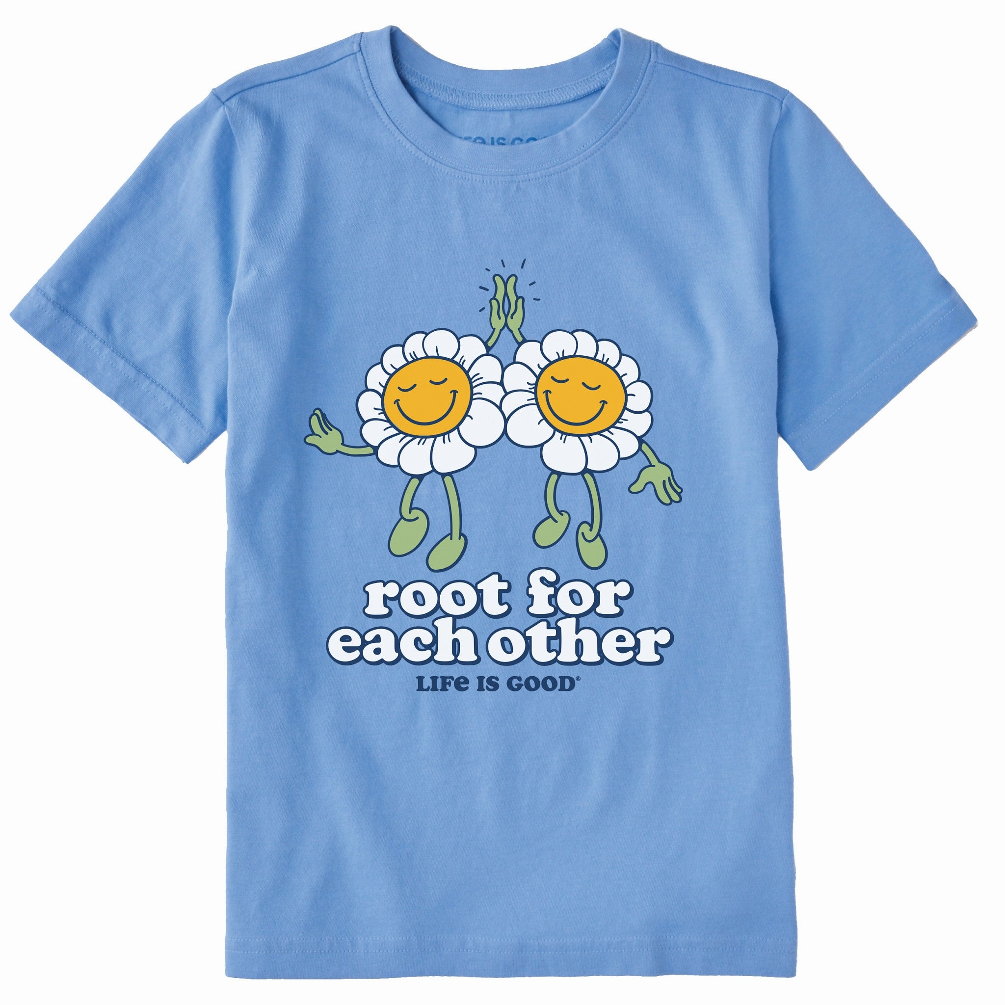 Effortless Wearable Travel convenience Kids Root for Each Other Short Sleeve Crusher Tee