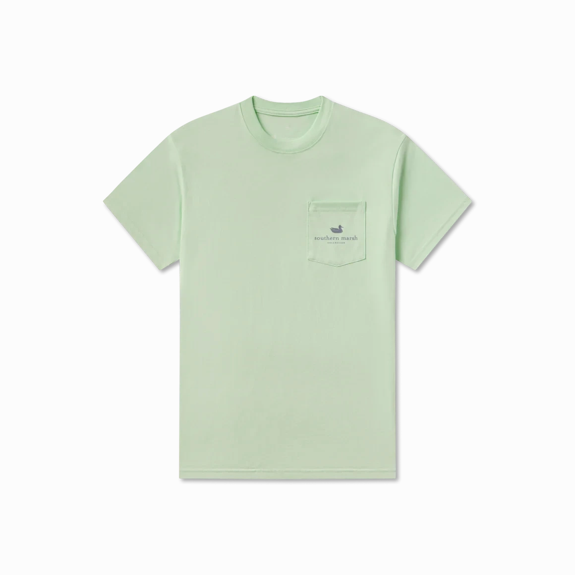 Southern Marsh SEAWASH Tee - Retro Redfish Soft Texture Fresh Look