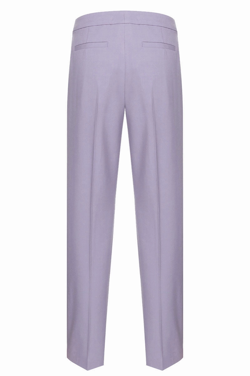 Laser Cut Edges Double Needle Stitching Poumas Pants