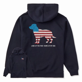 Kids Home of My Dog Flag Every Wear Hoodie Sweatshirt fit test