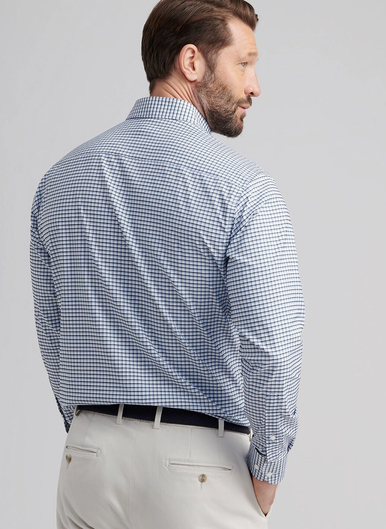 Practical Wear Relaxed Wear Peter Millar Cashiers Performance Twill Sport Shirt