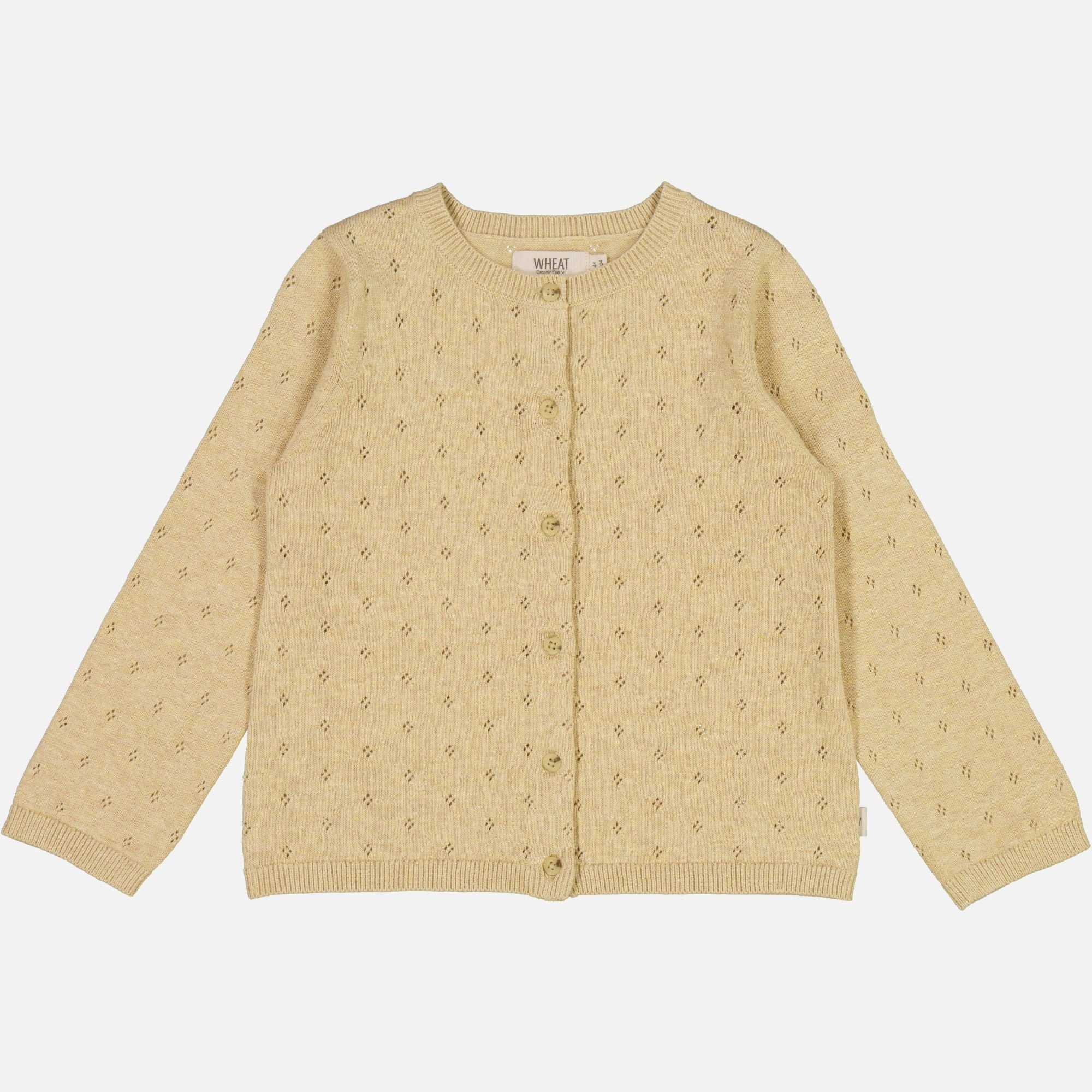 HeatTrapping Fibers Knit Cardigan Maia - seeds melange