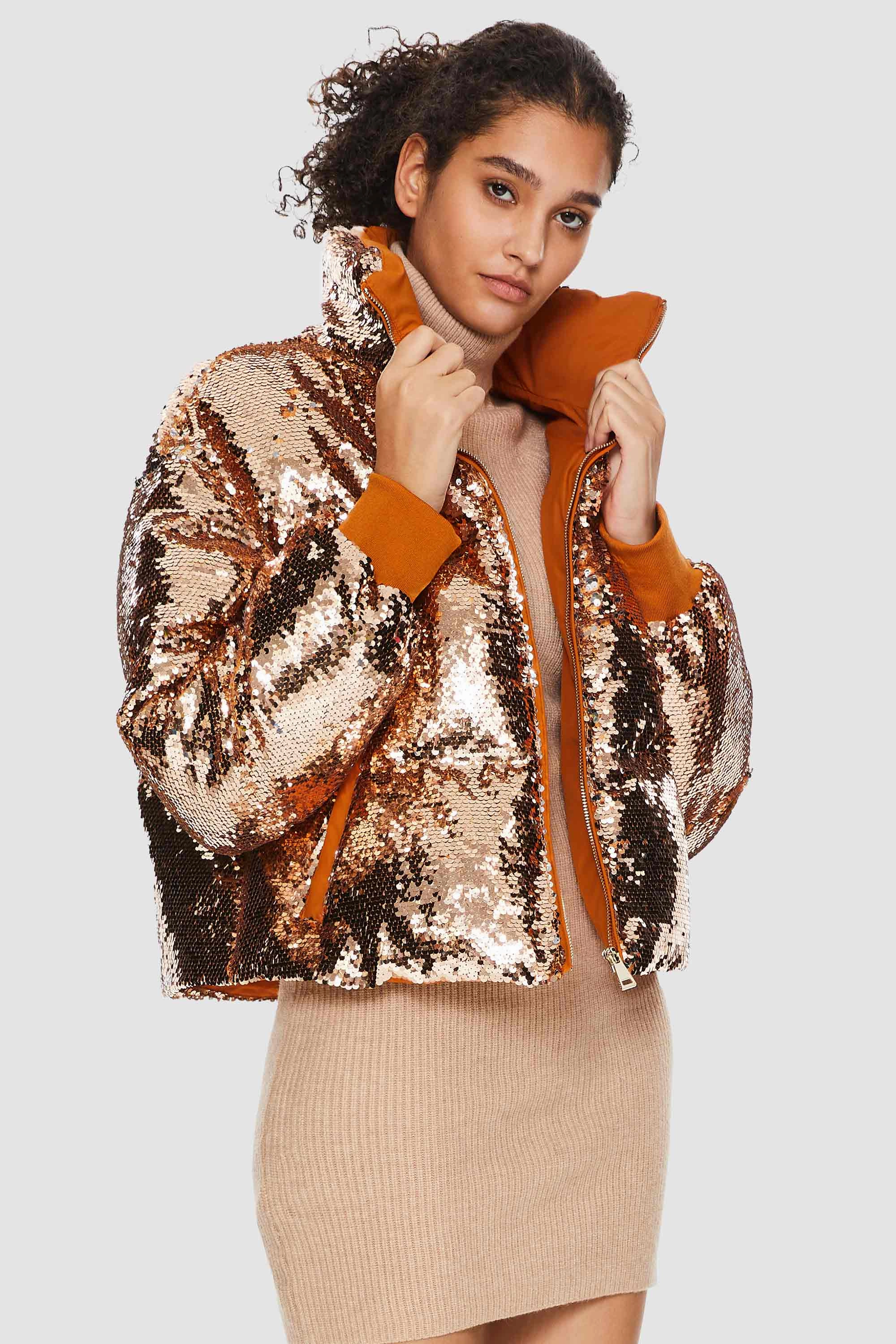 Low Profile Puff-O? O-Lab Disco Sequin Down Jacket