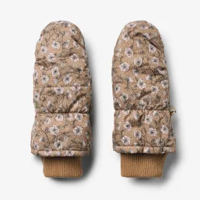 Puffer Mittens Jazz - caramel anemones Layered Style