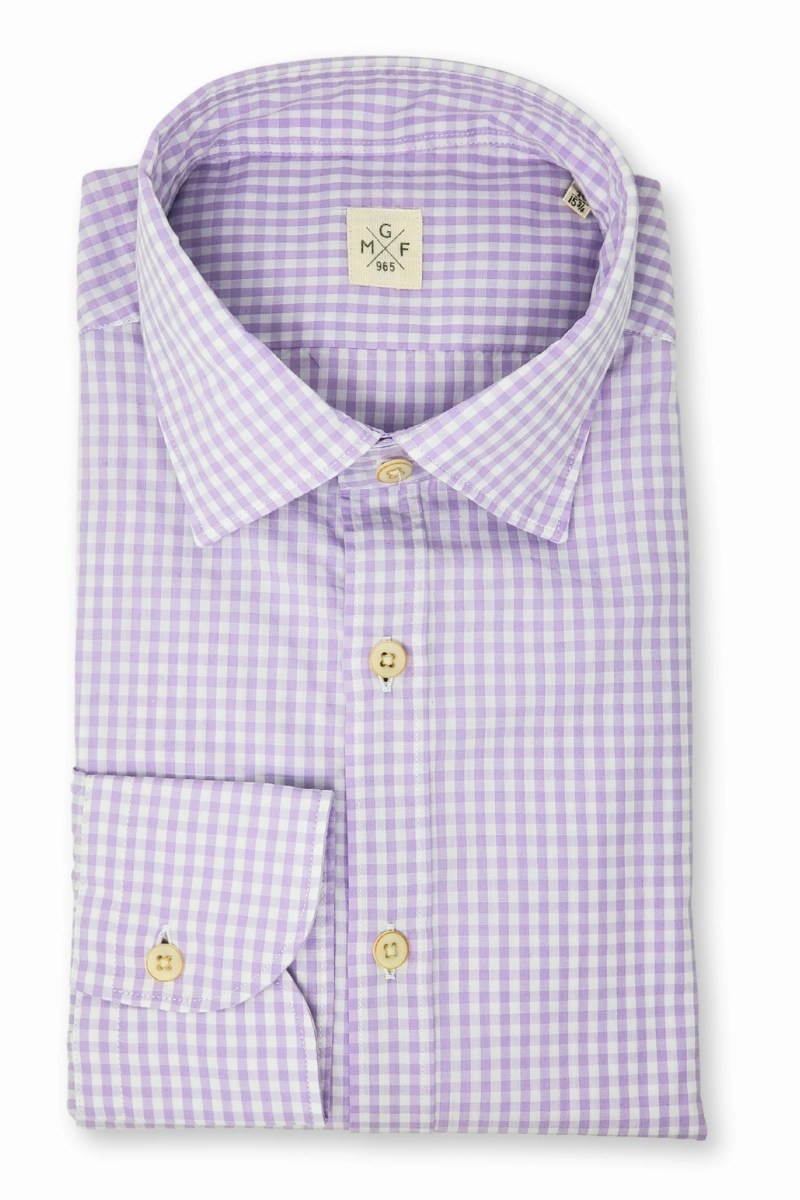 Outdoor Fashion Purple Check Shirt