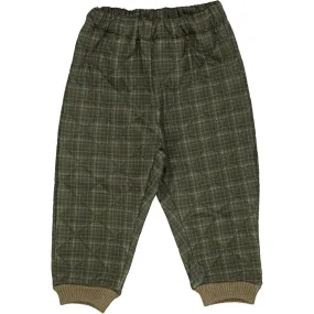 Thermo Pants Alex - olive check Snag Proof Surface Reflective Safety Trim