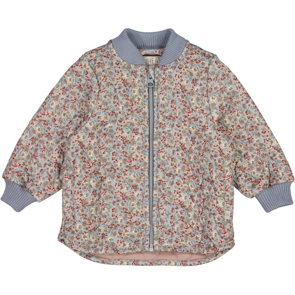 Practical Everyday Fit Thermo Jacket Loui - dusty dove flowers