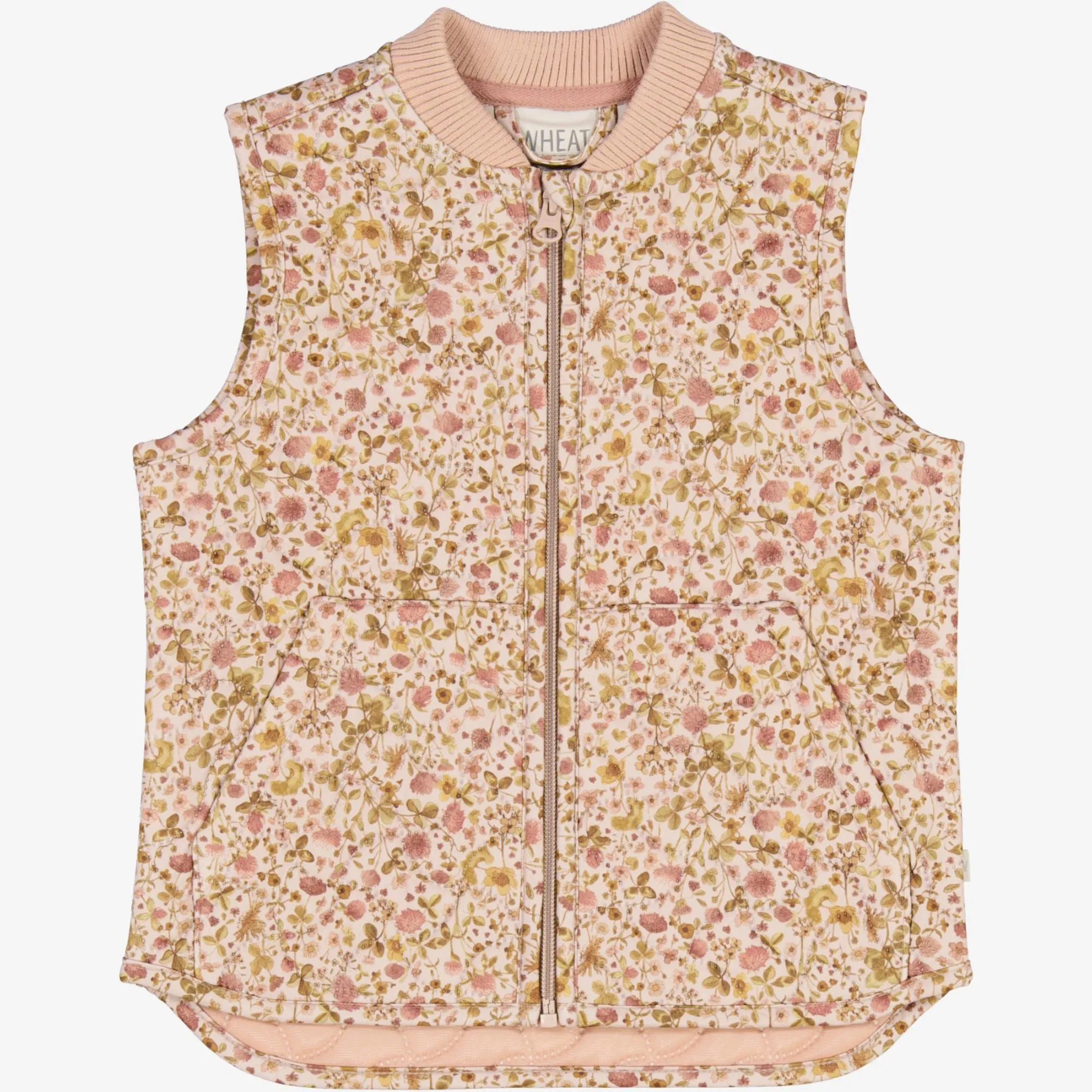 Daywear Staple Easy Care Machine Washable Thermo Gilet Ede - watercolor flora