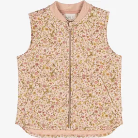 Daywear Staple Easy Care Machine Washable Thermo Gilet Ede - watercolor flora