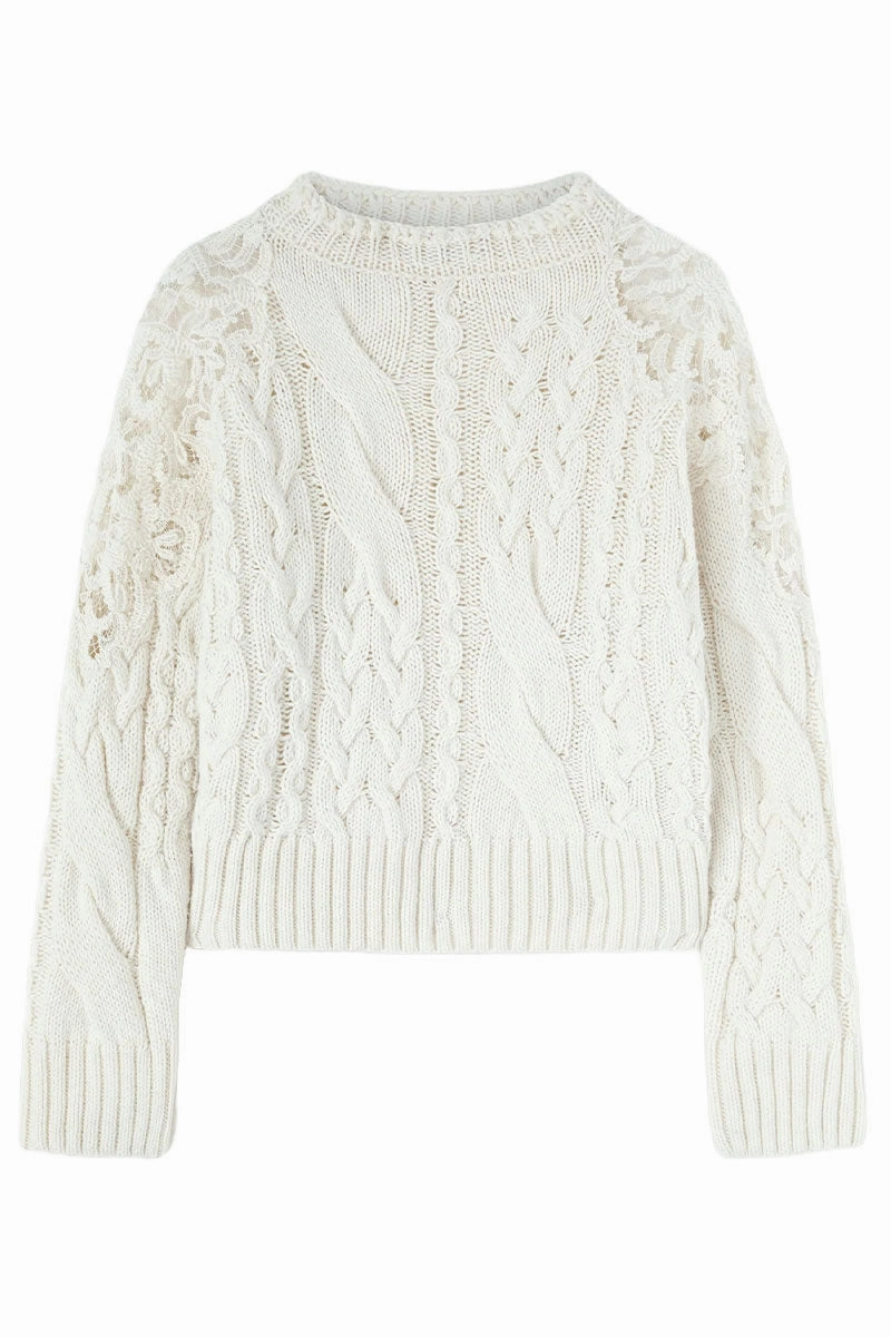 Chilly Wardrobe Cable-Knit Jumper