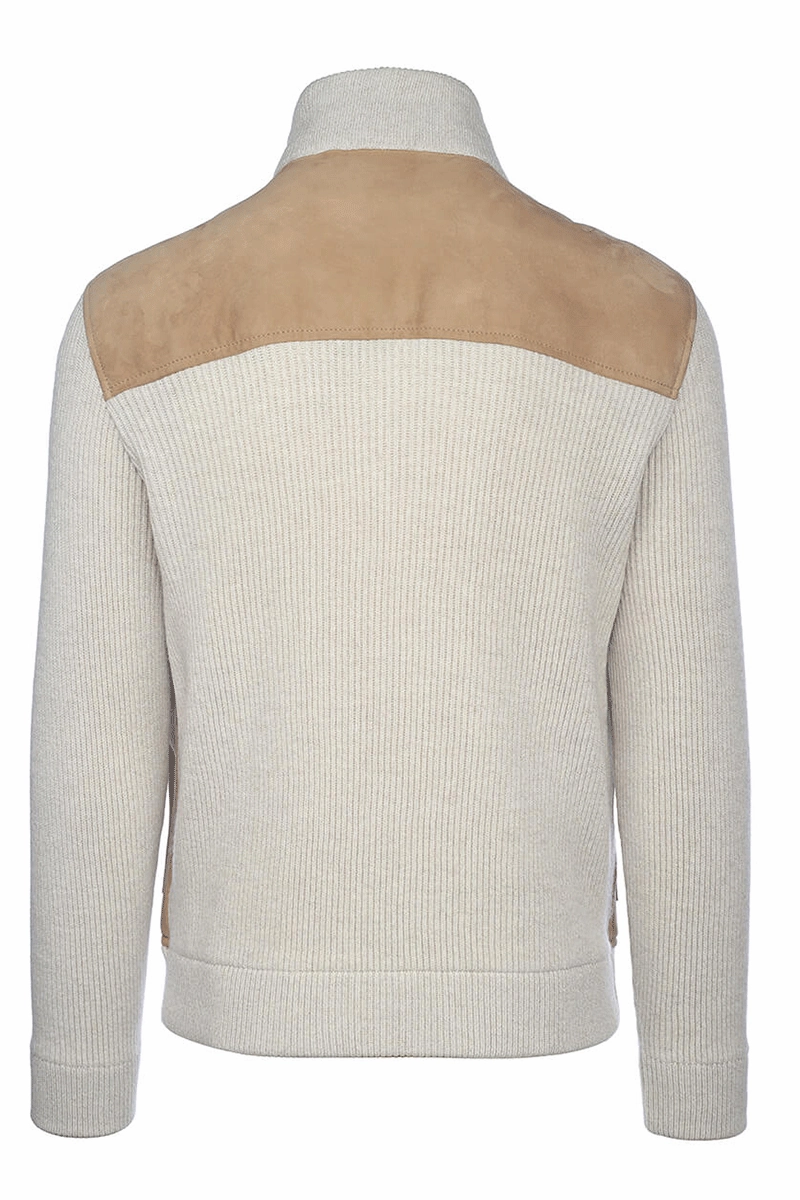 Zip Knit Bomber Jacket Endorse