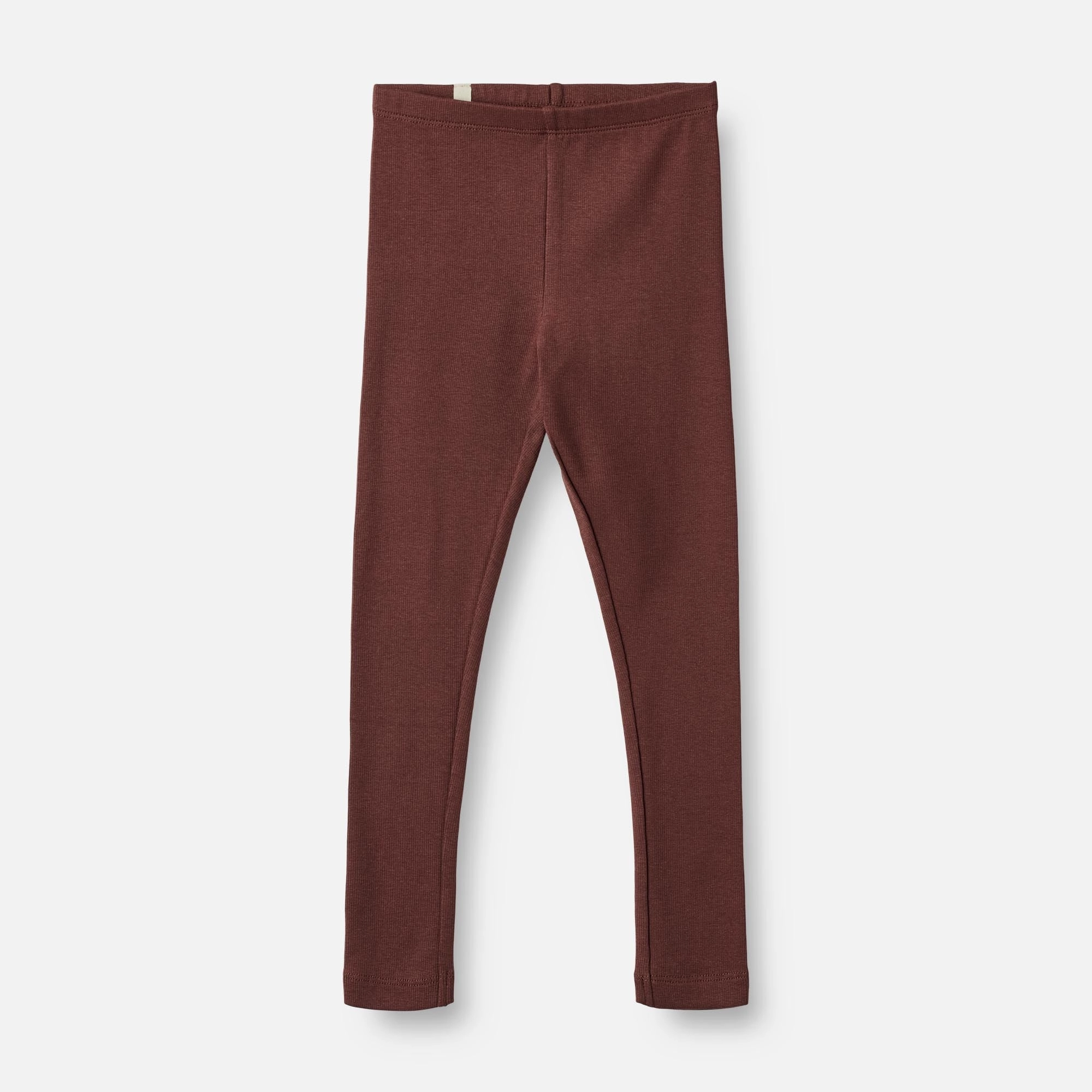 Moisture wicking Rib Leggings Maddy - aubergine