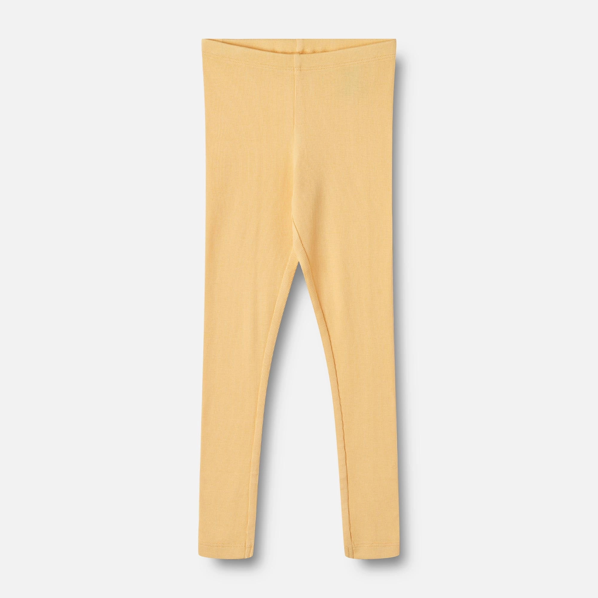 Rib Leggings Maddy - pale apricot Flexible Fabric Smooth Waist