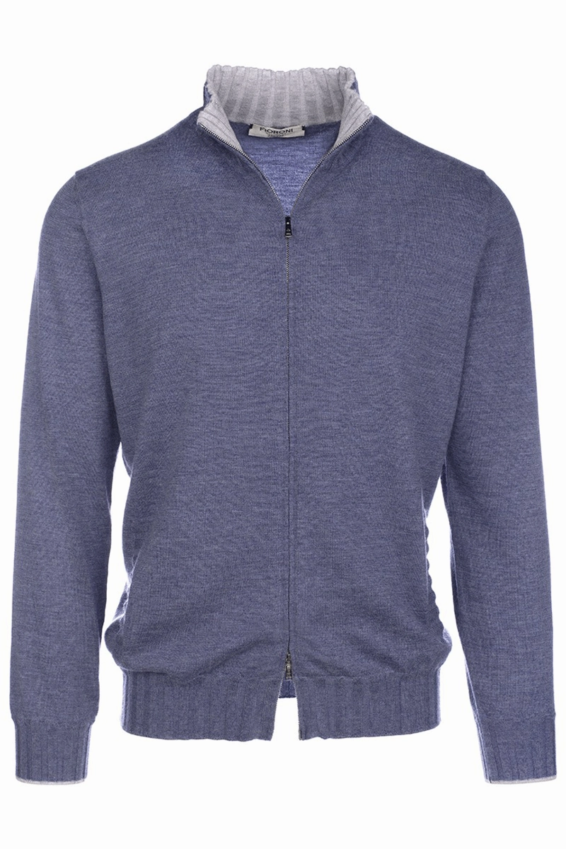 Duvet Cashmere Zip Sweater Cozy Everyday Wear Easy Fit