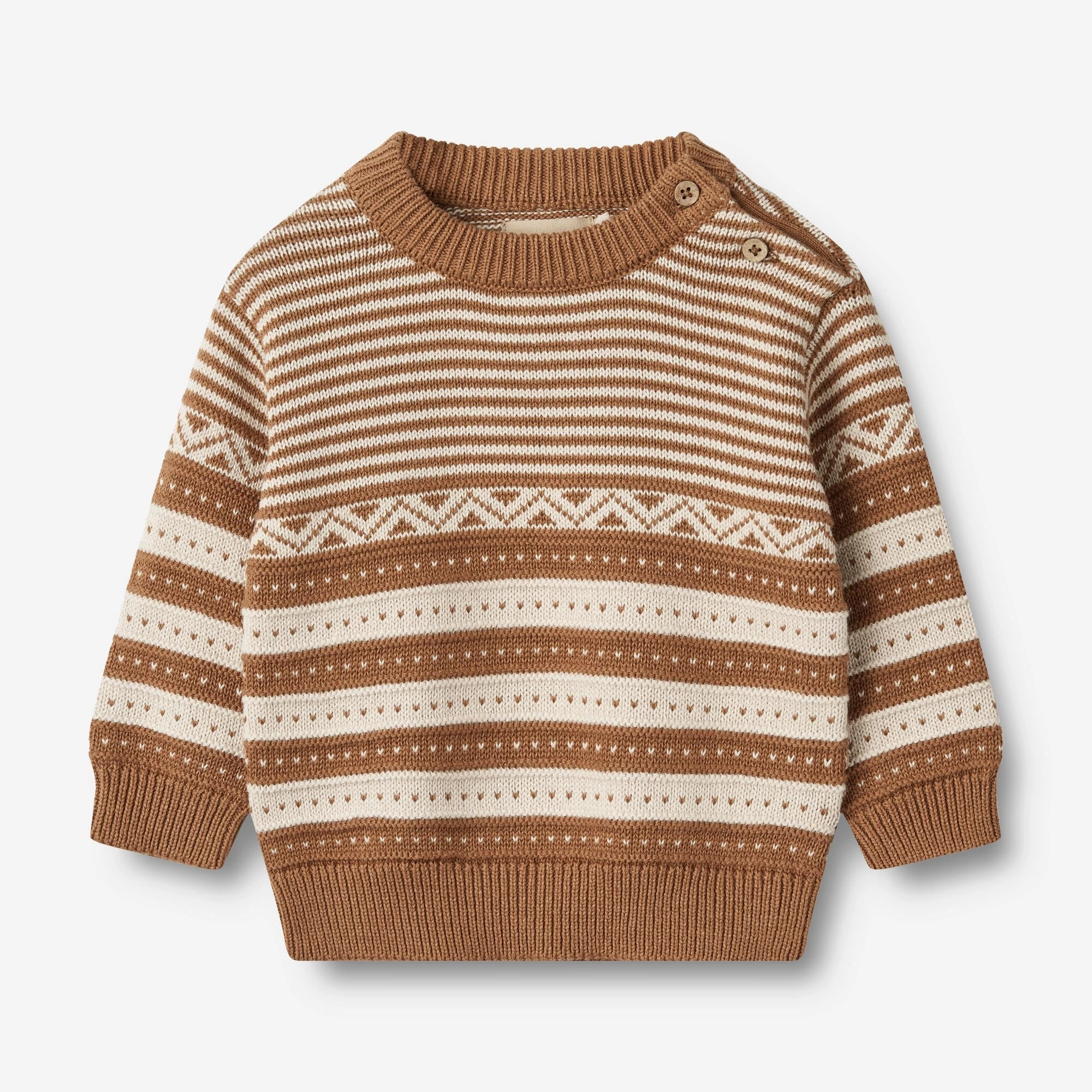 Modern Outfit Urban Classic Knit Pullover Jan | Baby - caramel