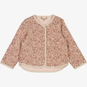 Youth Sporty Outerwear Quilt Jacket Viola - red meadow