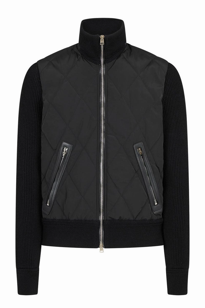 Cold-Weather Ready Quilted Nylon Merino Full-Zip