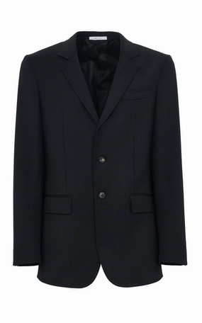 Irving Jacket in Black Sportswear Wool Core Style spring season