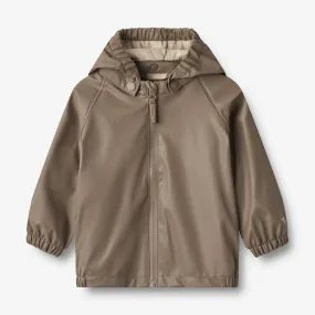Neutral Style Potential Rainwear Chardy Jacket - dry wood