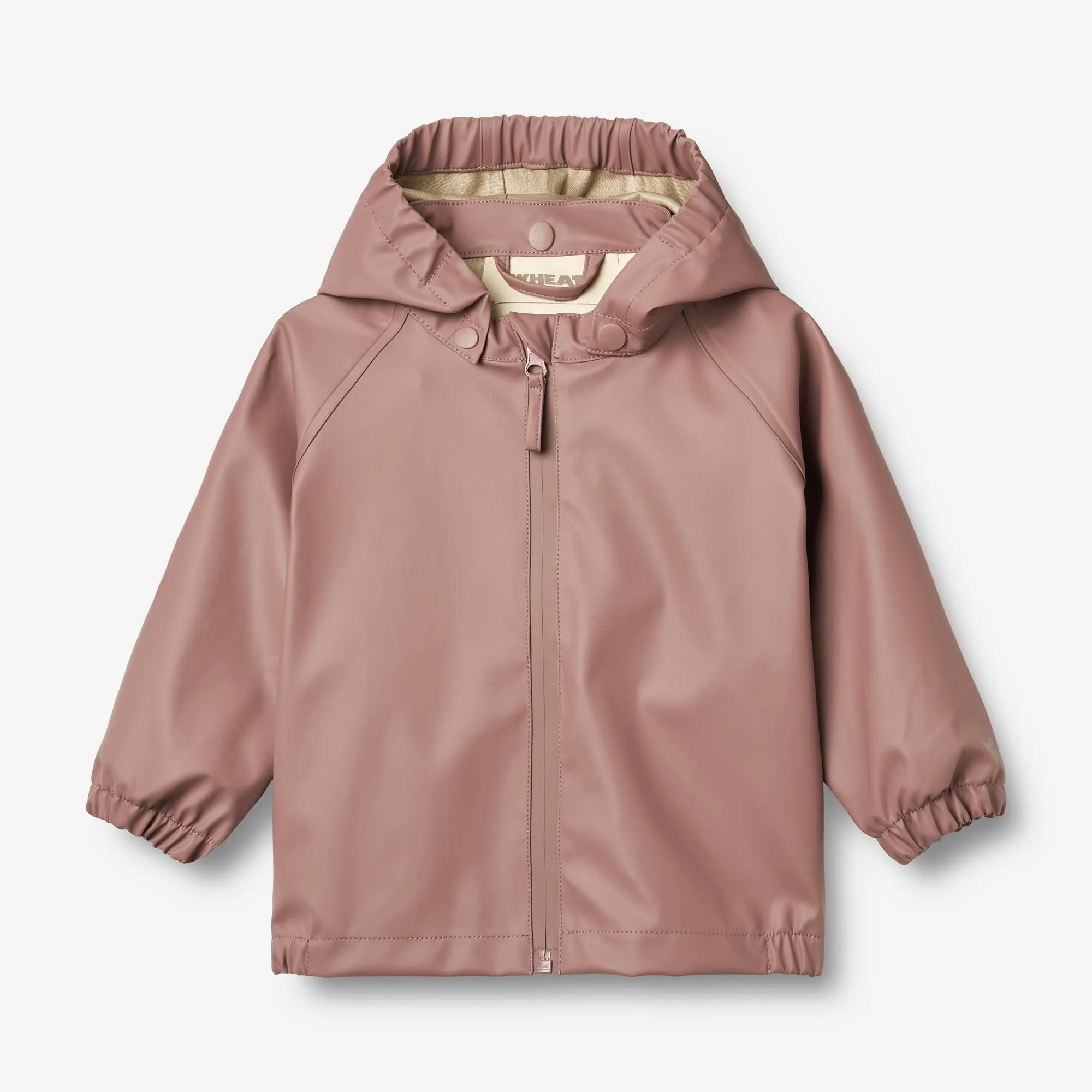 Daily Commute Wear High Collar Rainwear Chardy jacket - dusty lilac