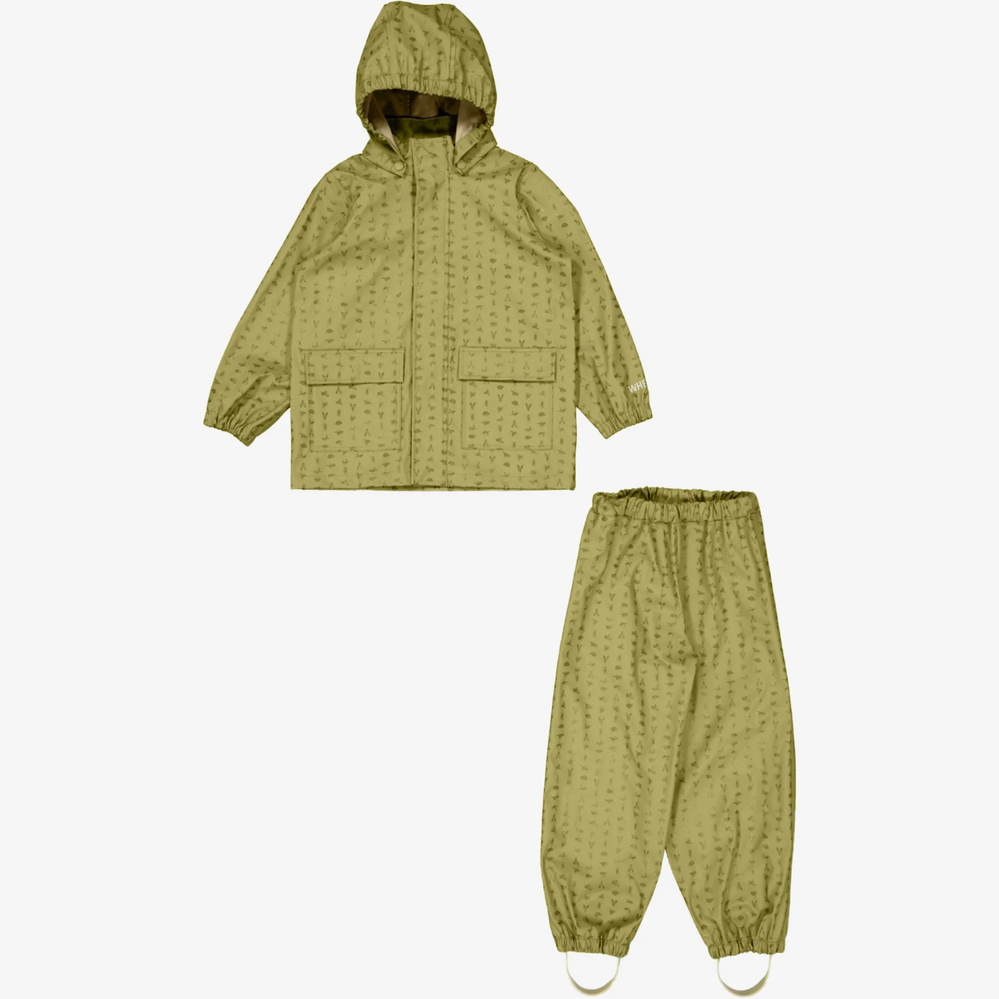SoftLining Fast Dry Rainwear Ola - forest insects