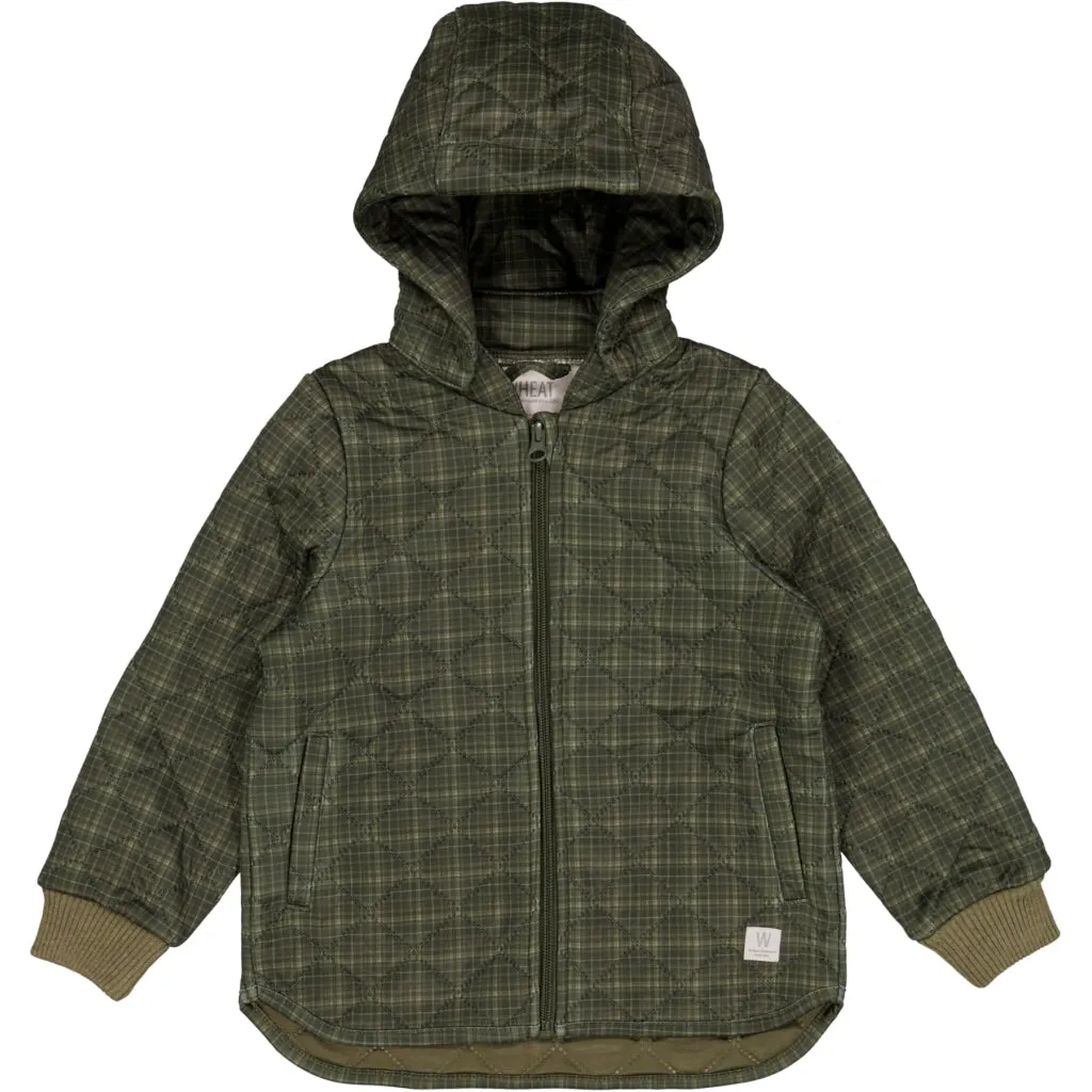 Thermo Jacket Eske - olive check Casual Staple SeamlessBonding