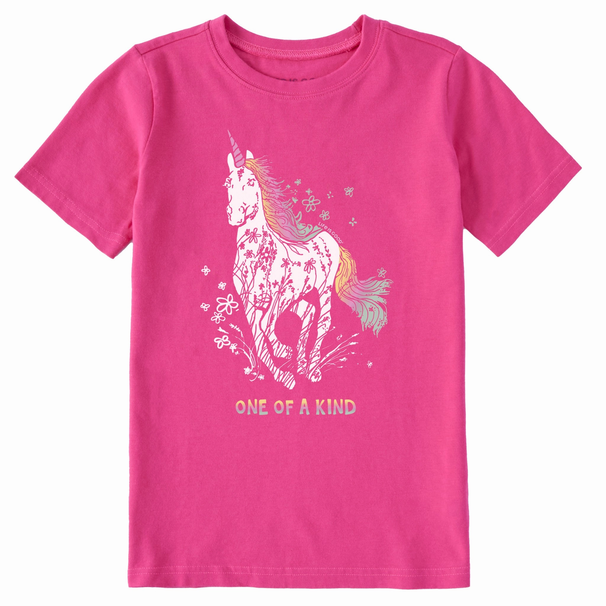 Kids Unique Unicorn Short Sleeve Crusher Tee budget-friendly