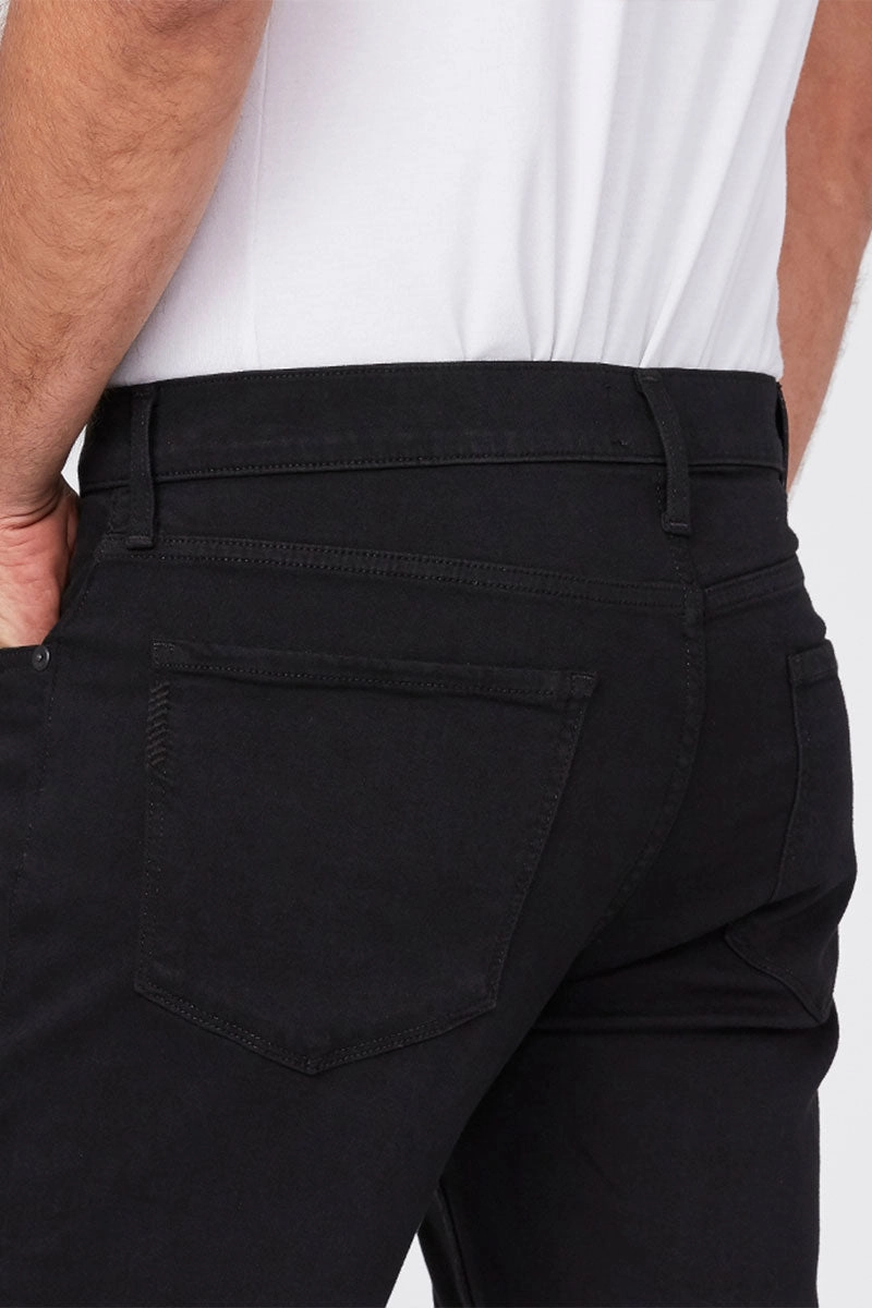 Luxury Textured Sporty Look Federal Black Shadow Jeans