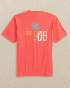 Southern Tide Palm Beach Club Short Sleeve T-Shirt Beach Outfit