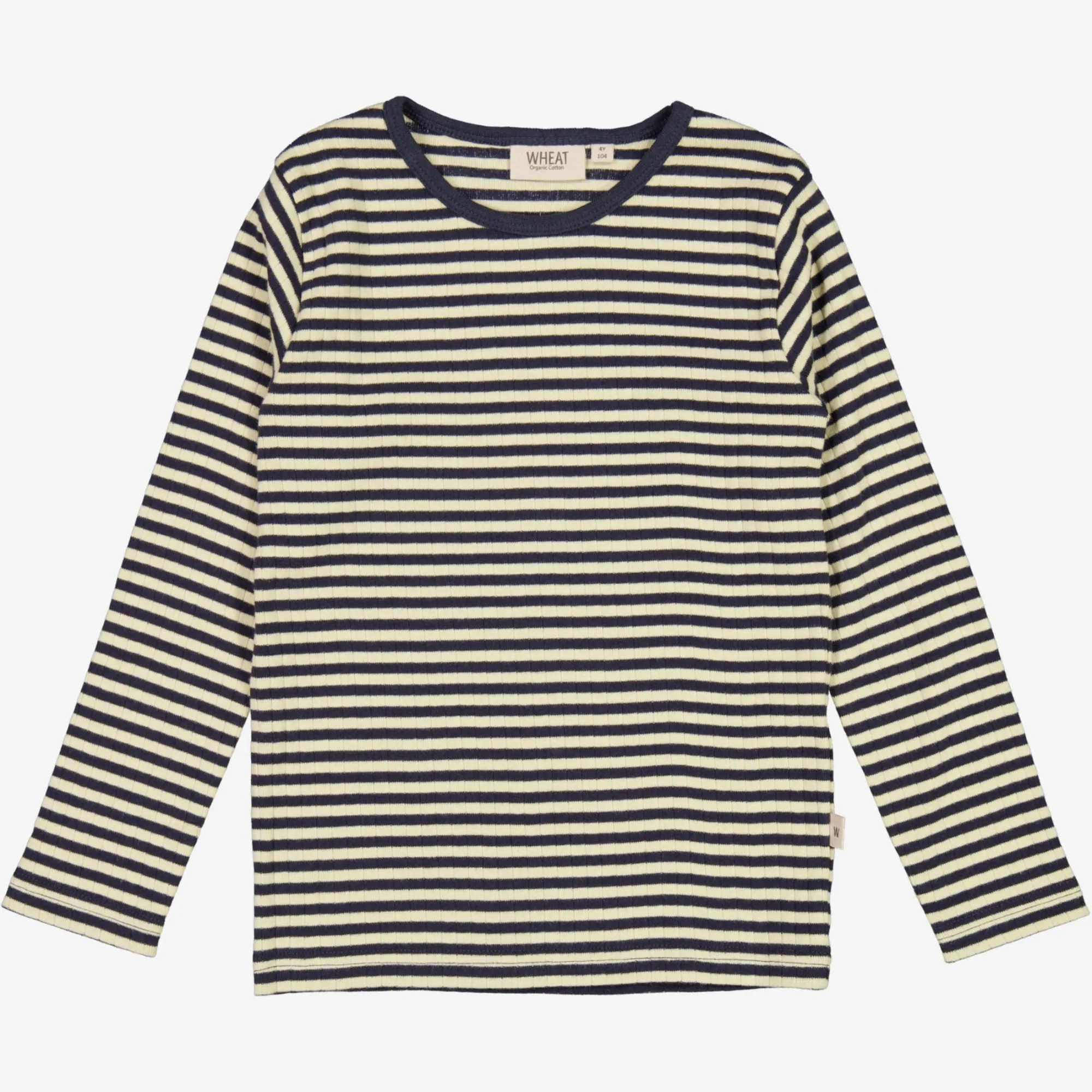 BreathableMaterial T-Shirt Striped LS - midnight stripe