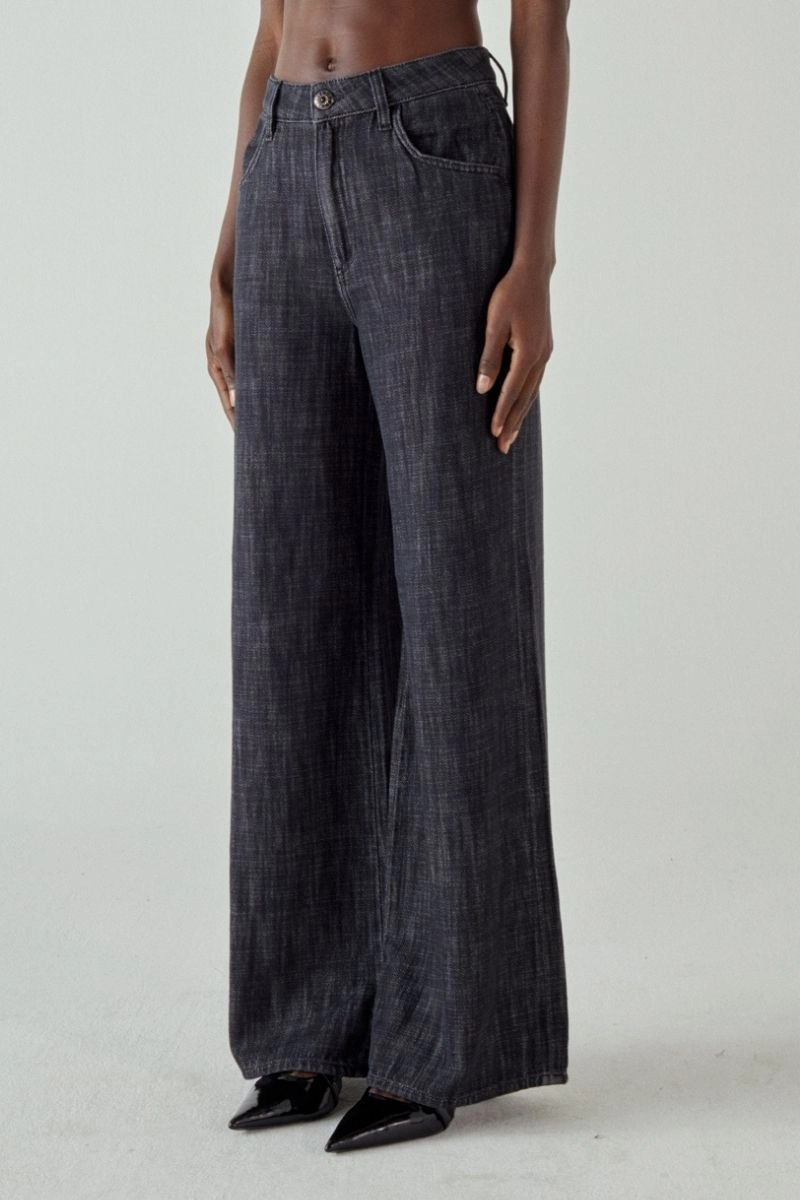 Comfortable Design Five Wide Leg Jean