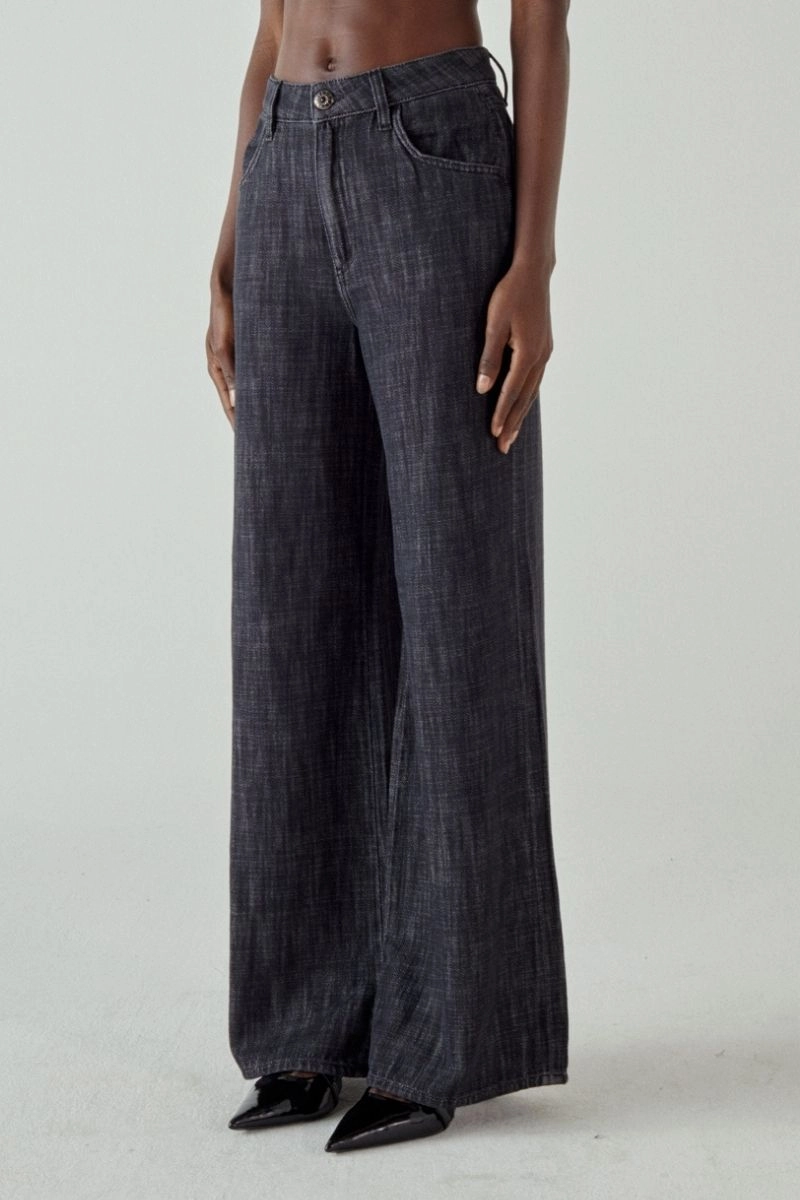 Bold Earthy Five Wide Leg Jean